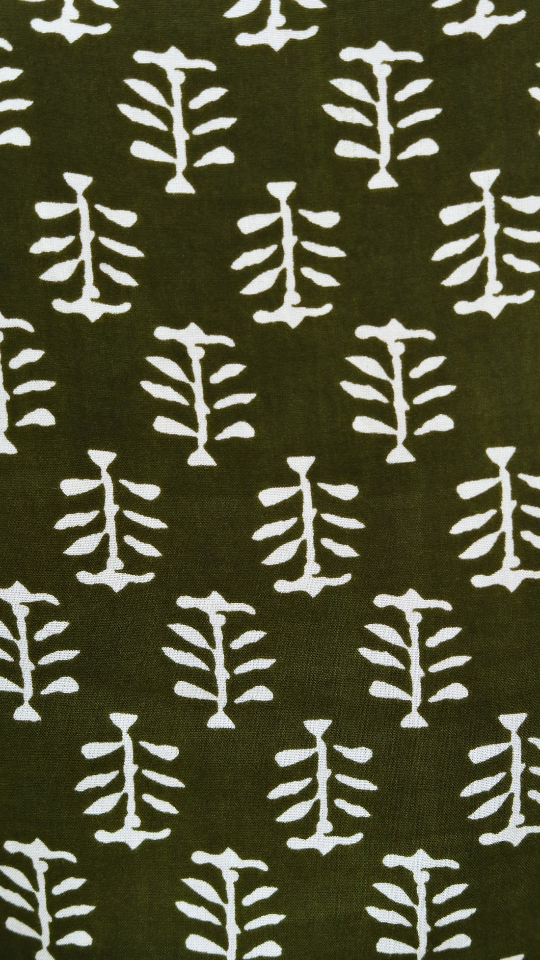 Aranya Olive Aline Collar Short Kurti