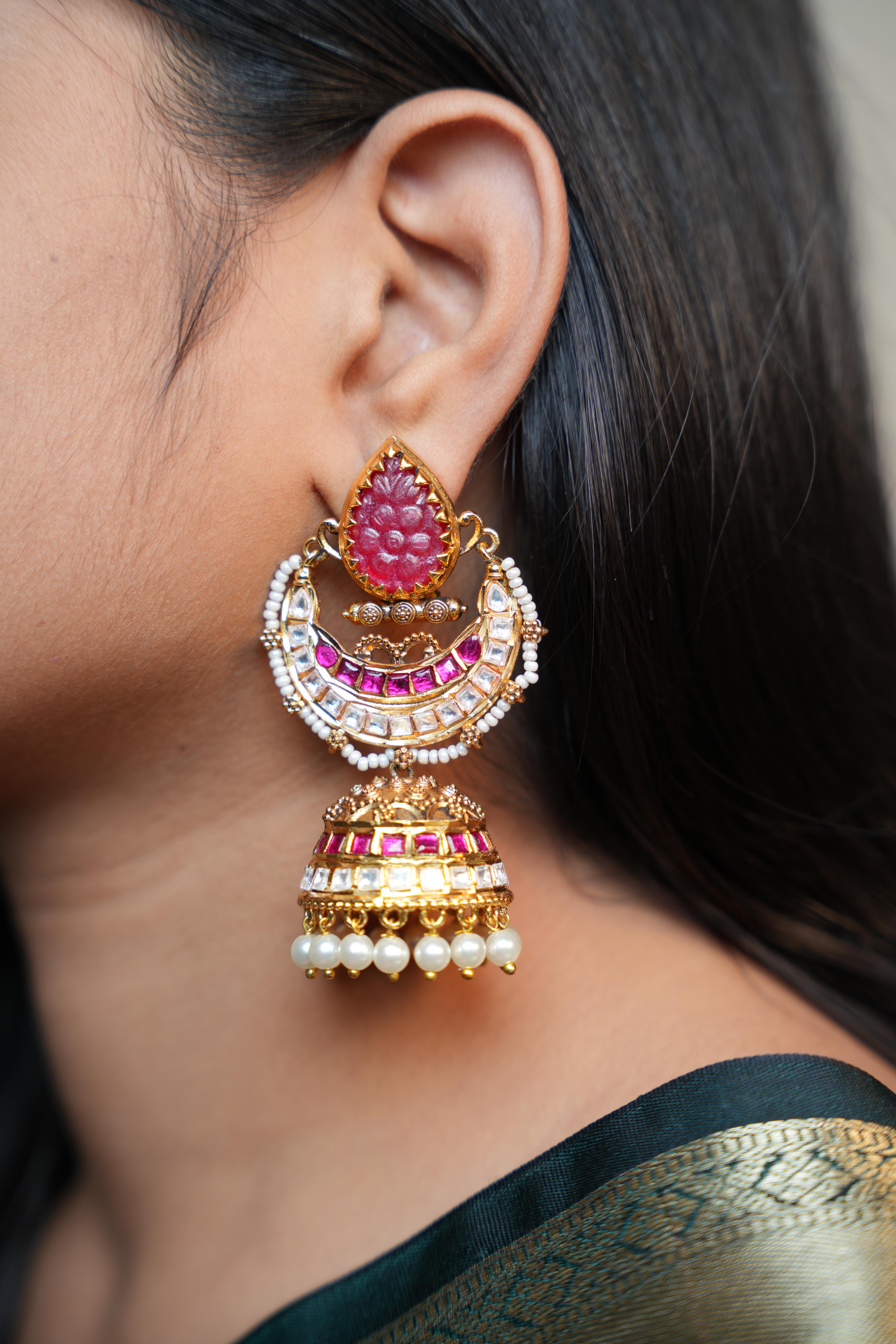 Design Noor Mahal Jhumkas