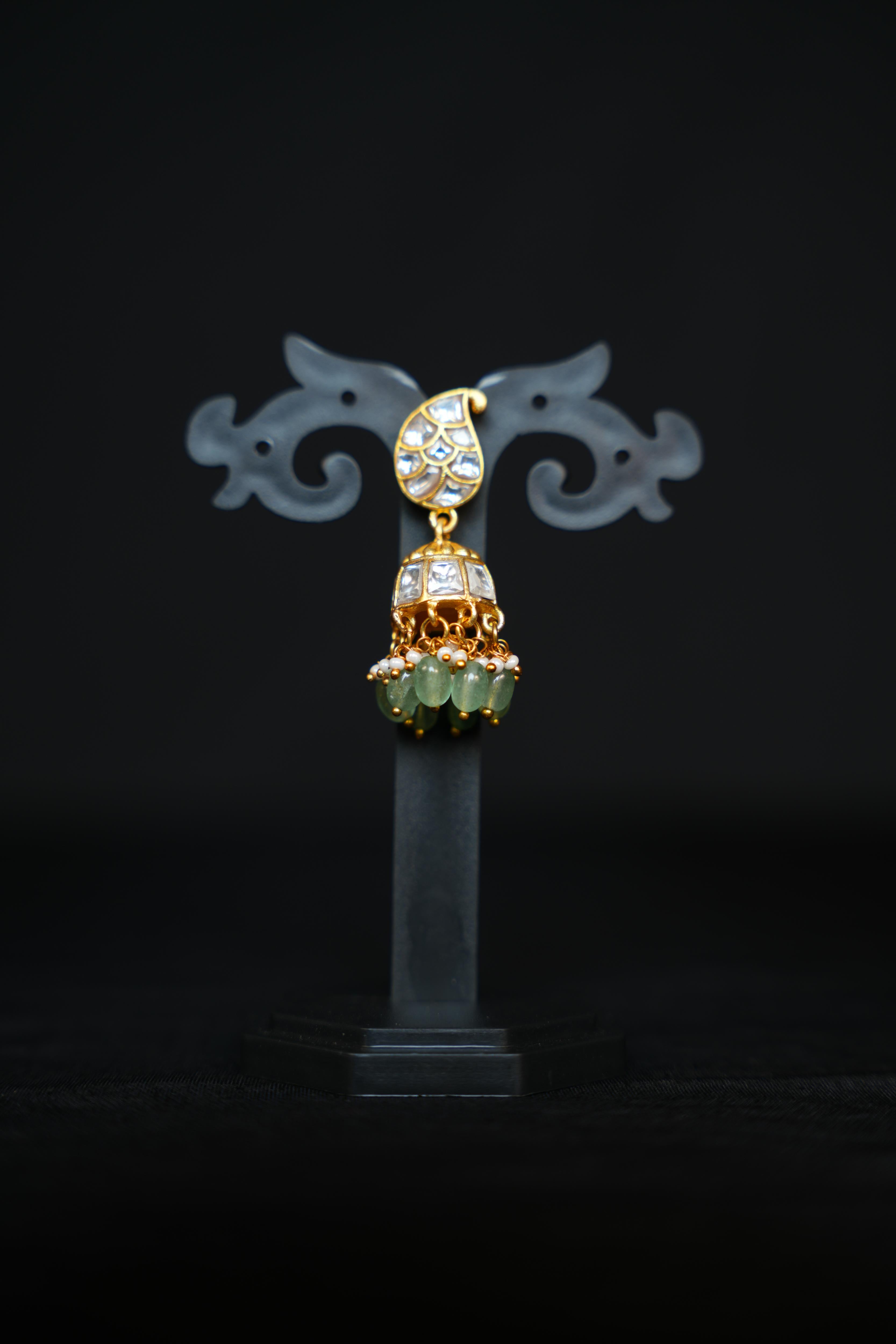 ISHNA Vritika Kundan Jhumkas