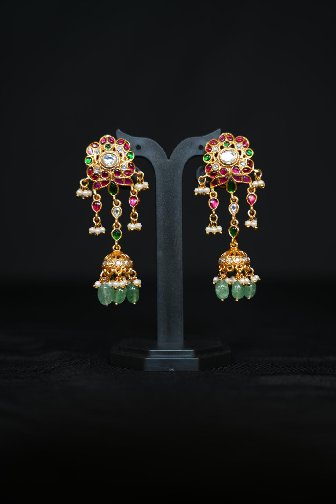 ISHNA Riddhima Heritage Drop Earrings
