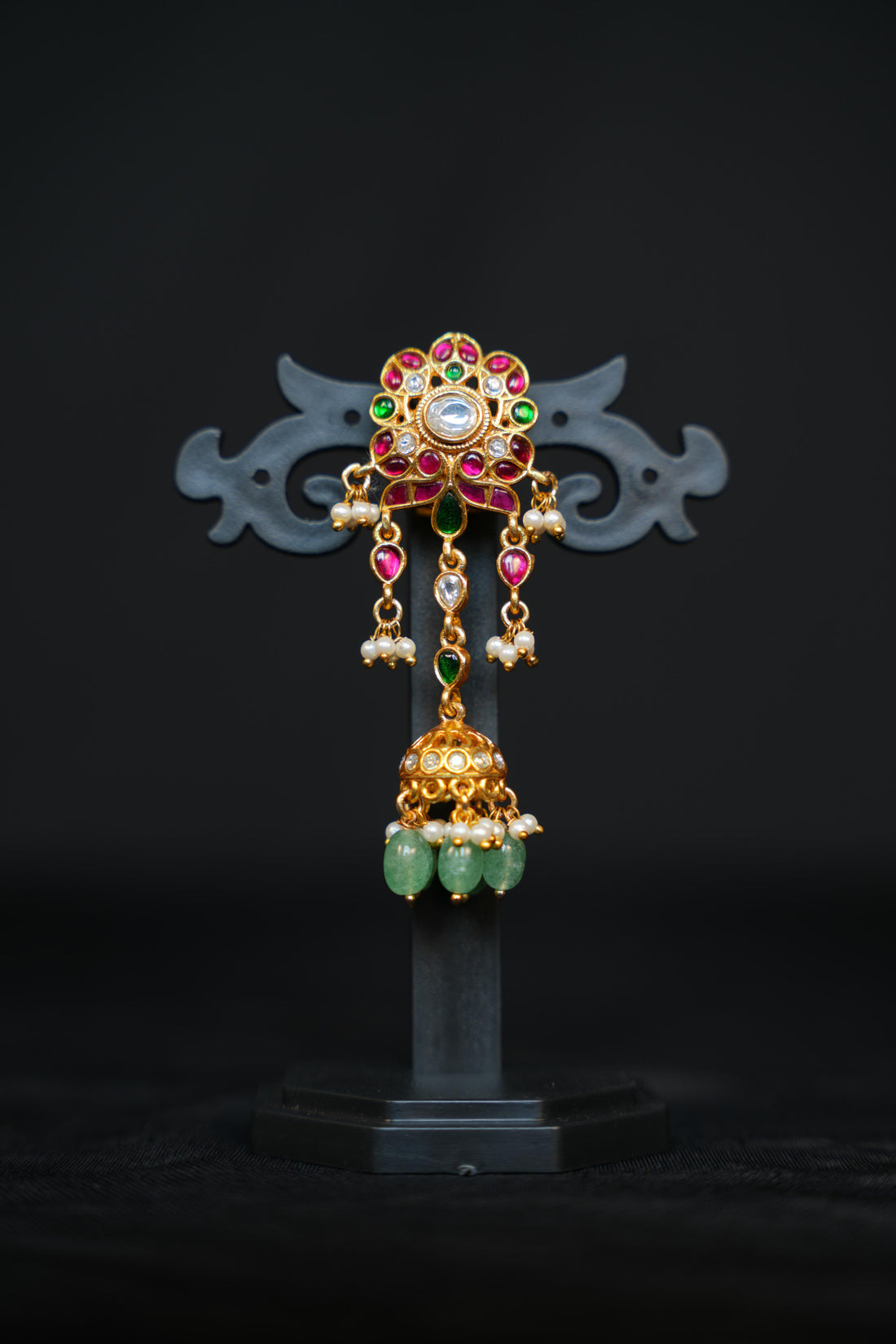 ISHNA Riddhima Heritage Drop Earrings