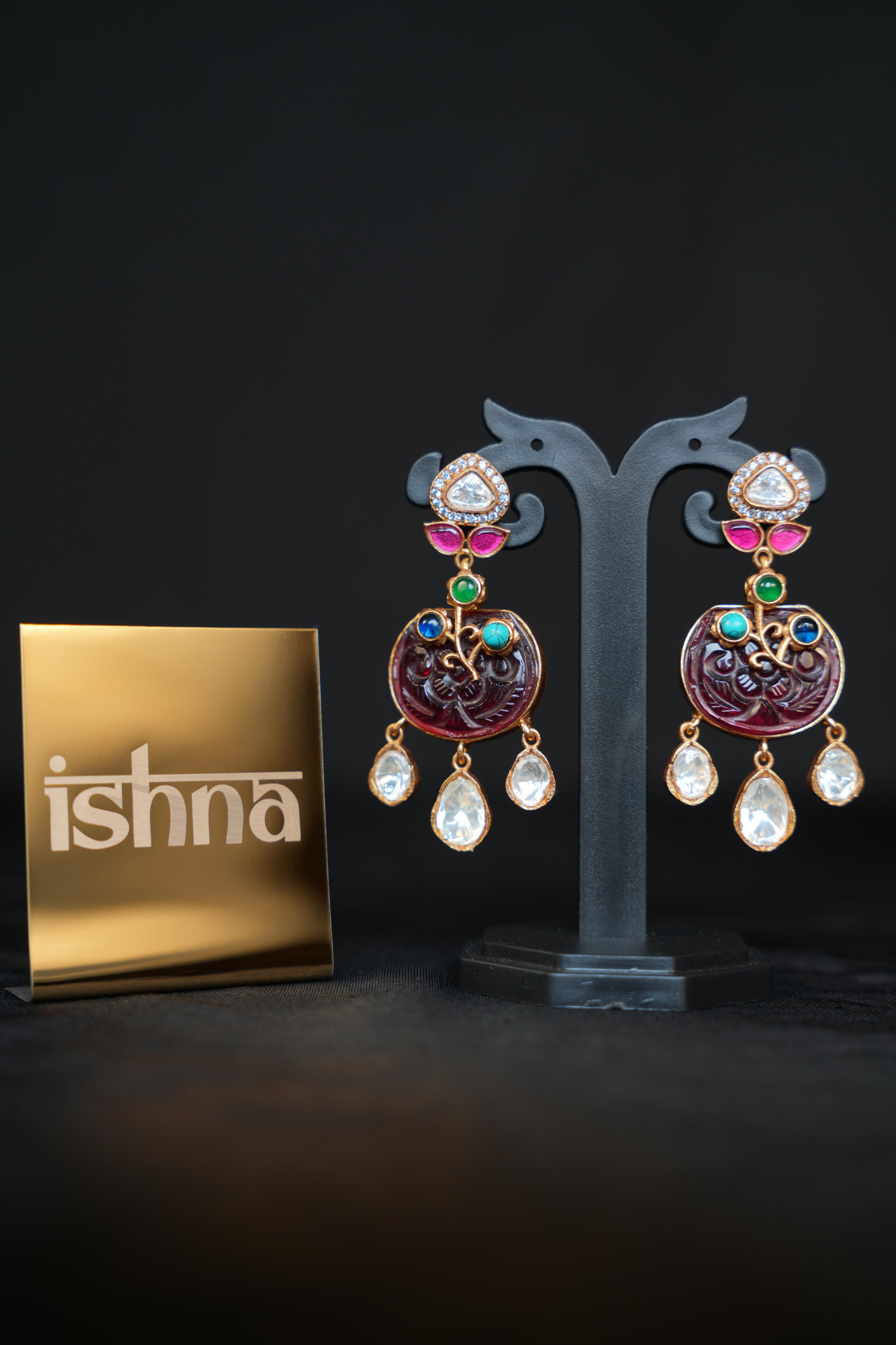 Vintage Kundan Earrings