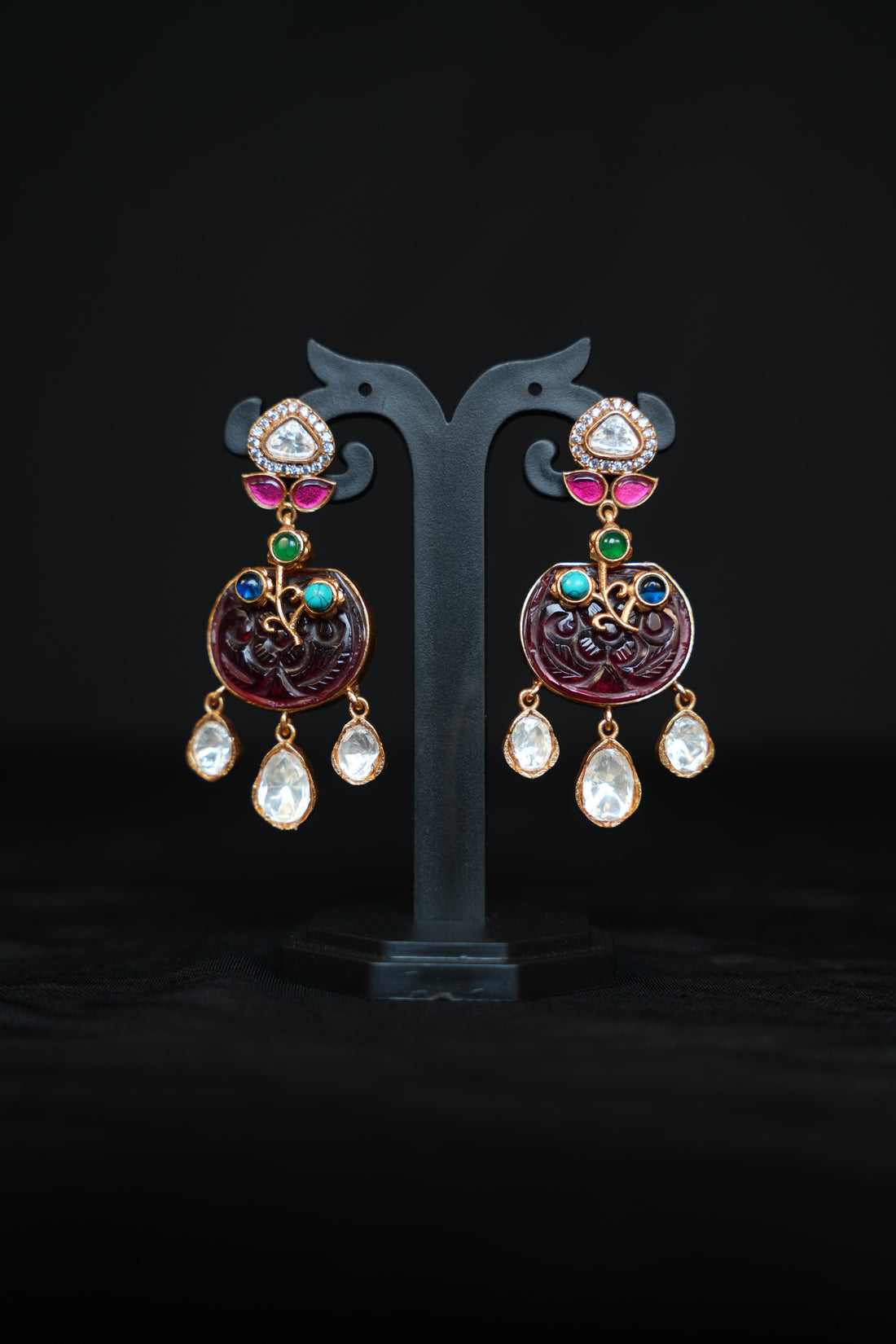 Vintage Kundan Earrings