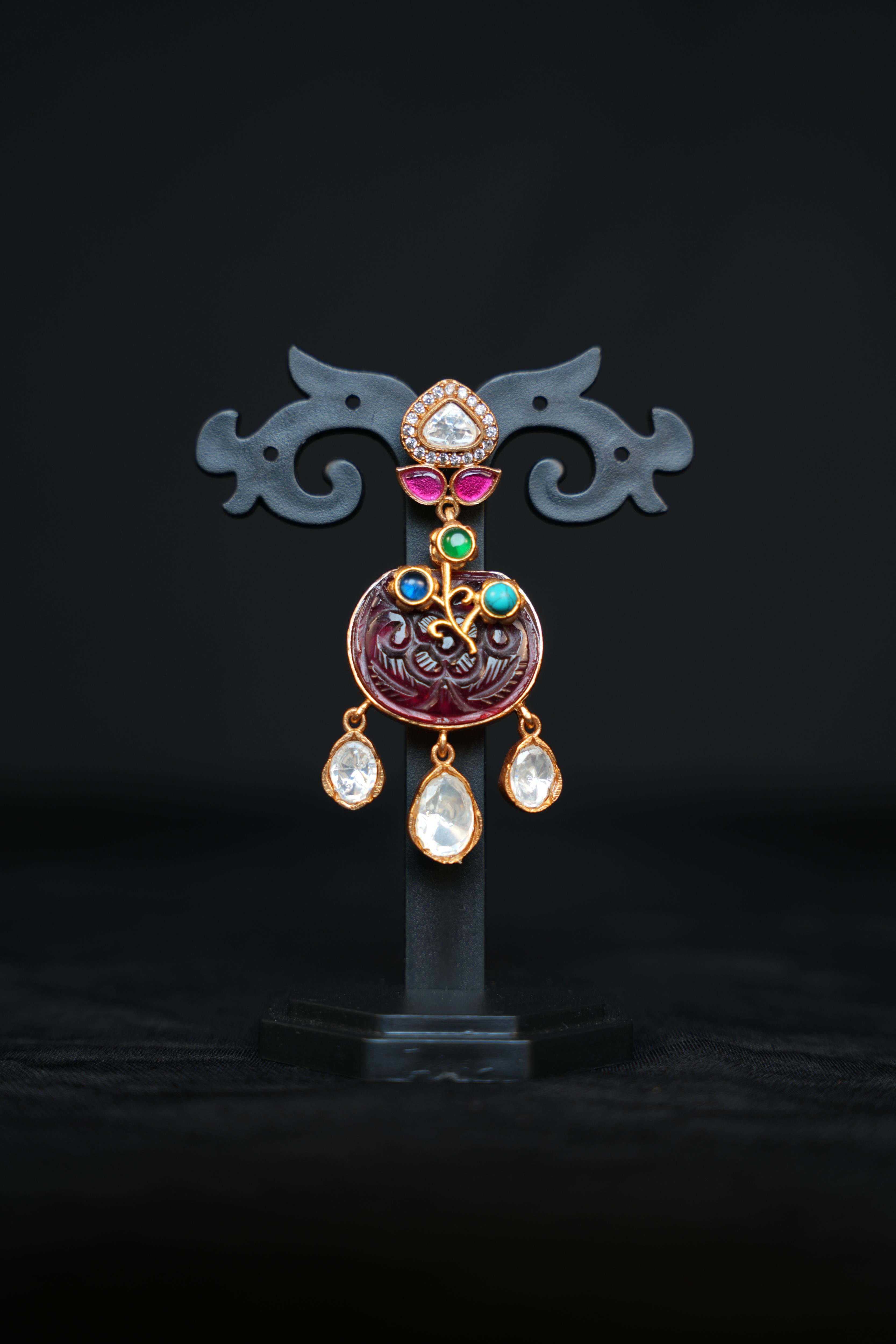 Vintage Kundan Earrings