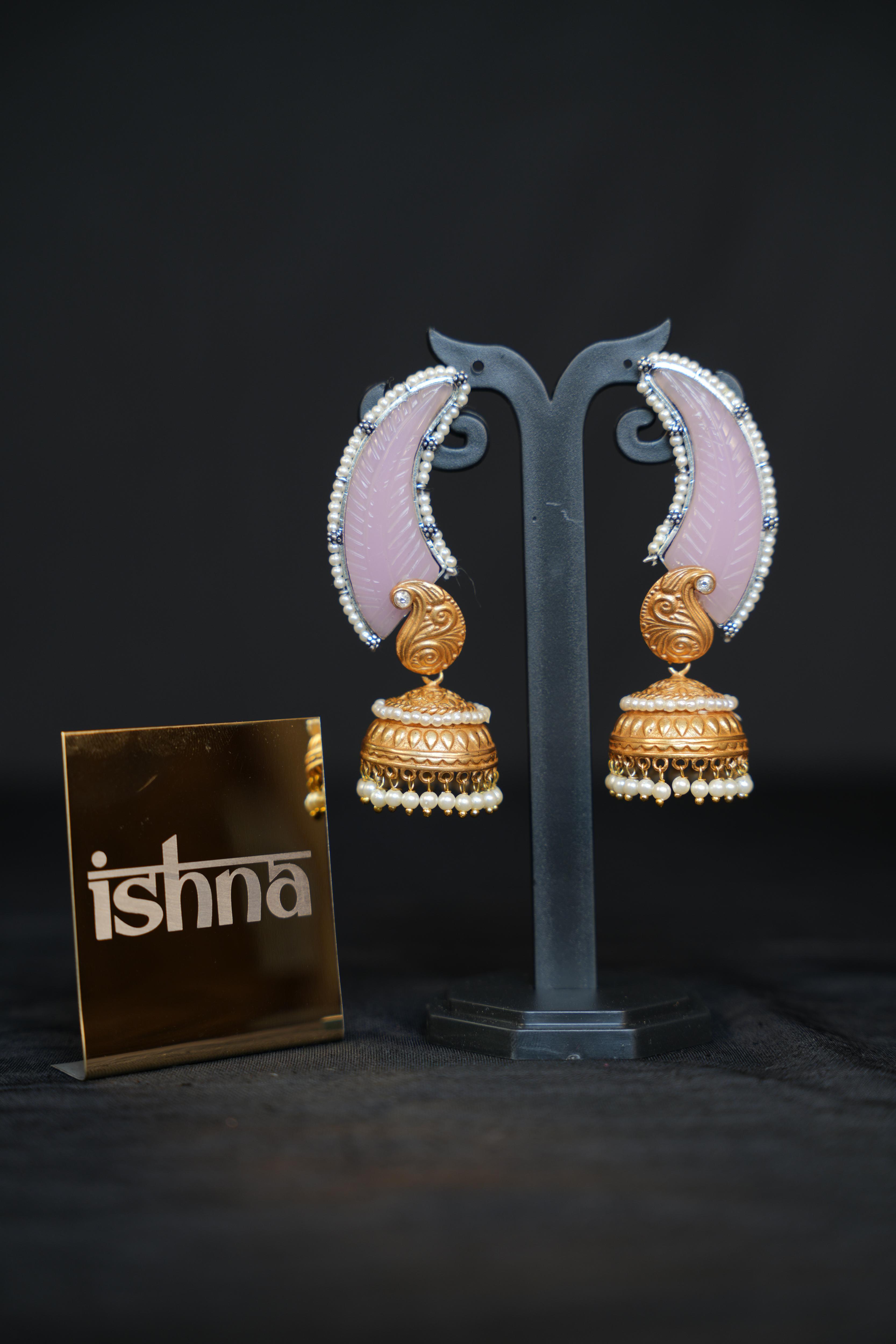 Hamsa Pankh Jhumkas