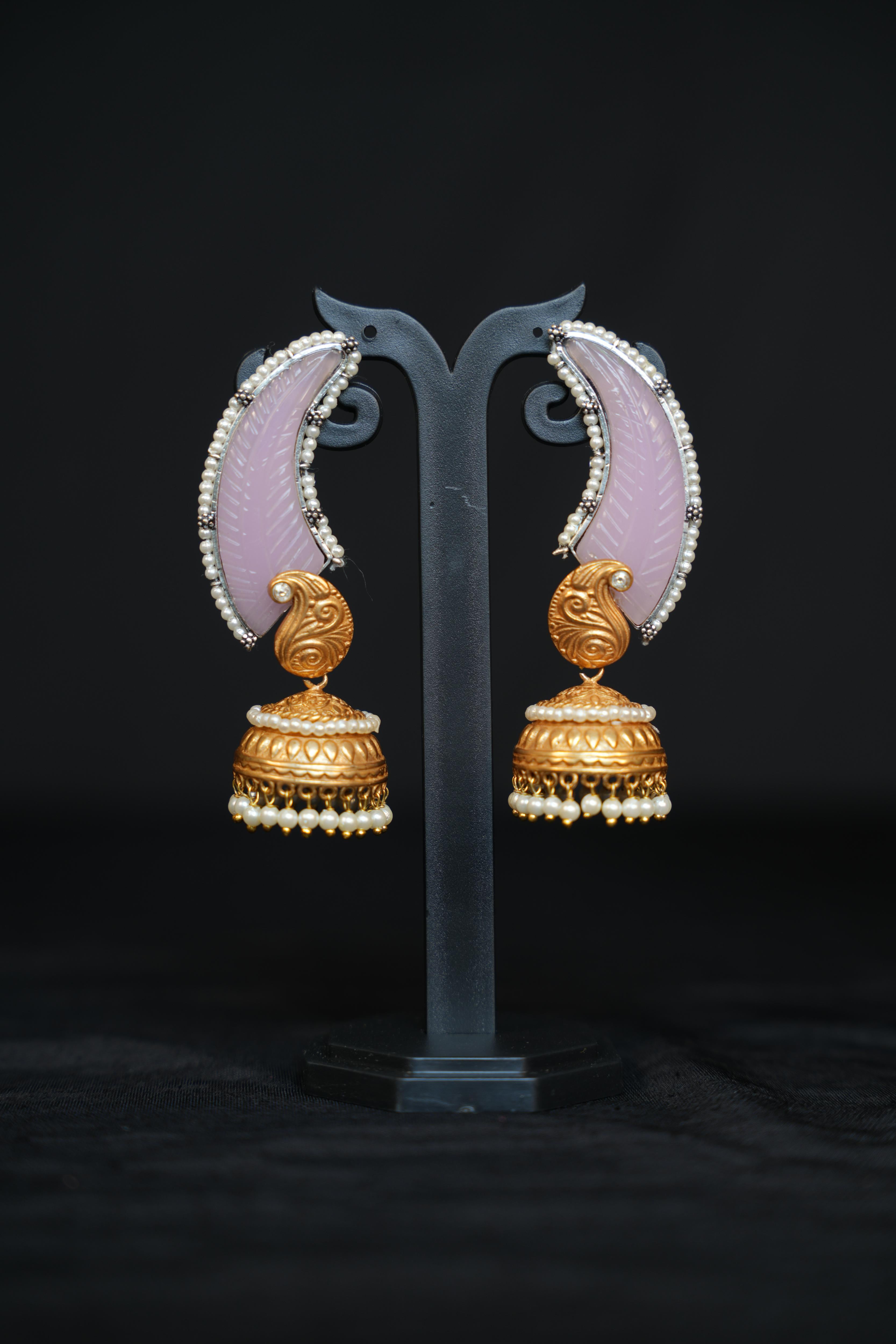 Hamsa Pankh Jhumkas