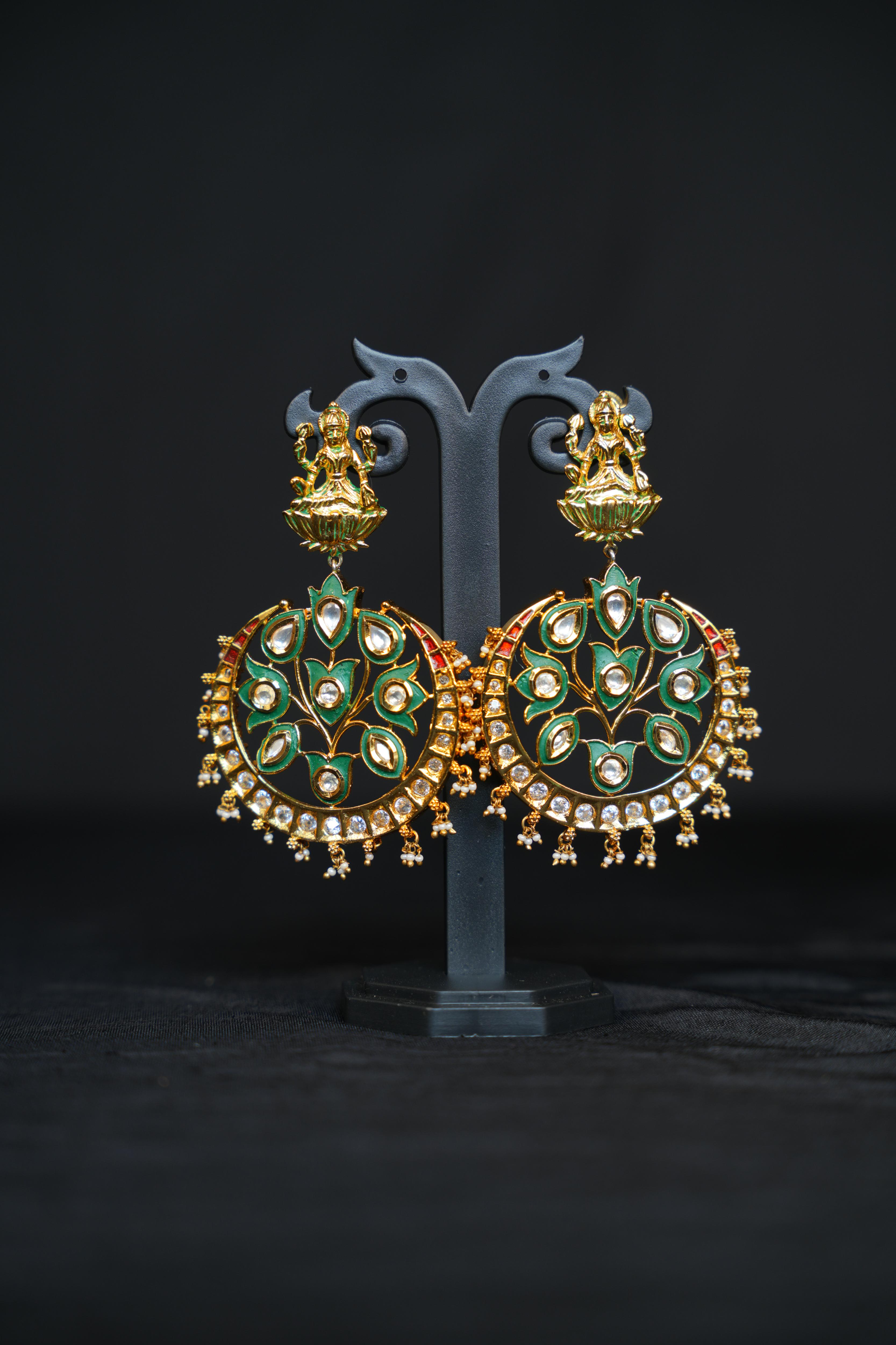 Lakshmi Meena Polki Drops