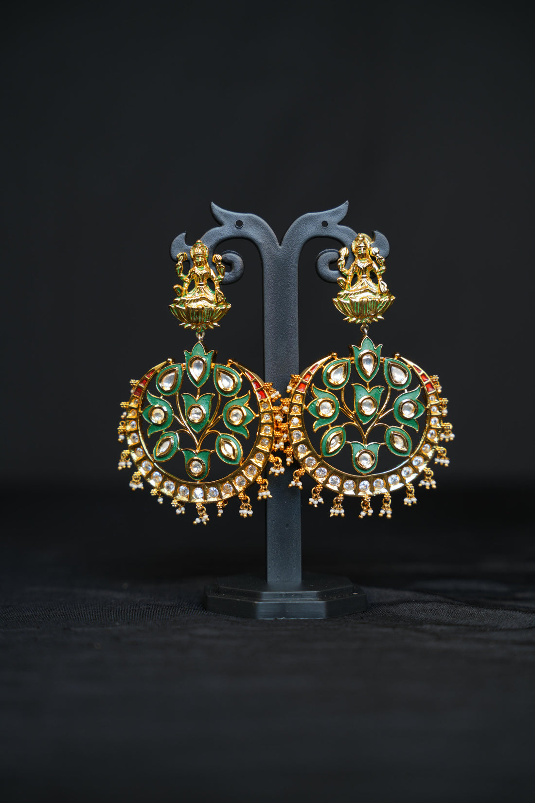 Lakshmi Meena Polki Drops