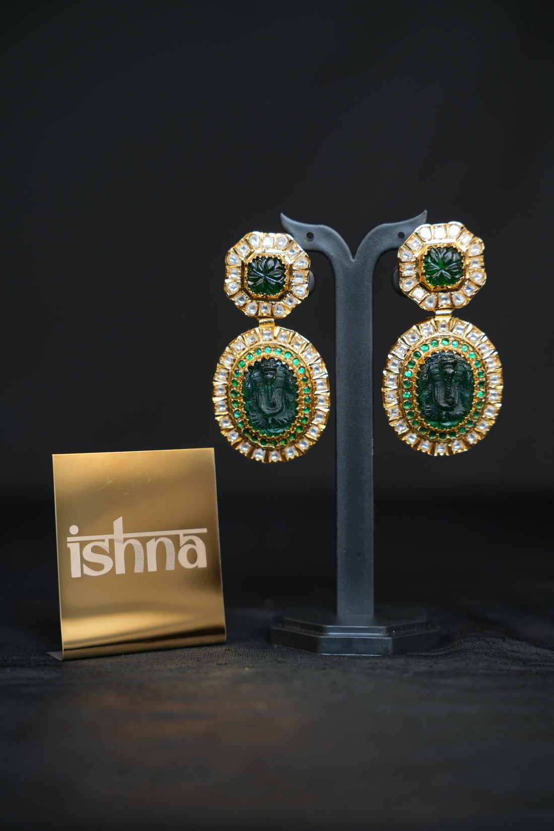 Royal Emerald Earrings
