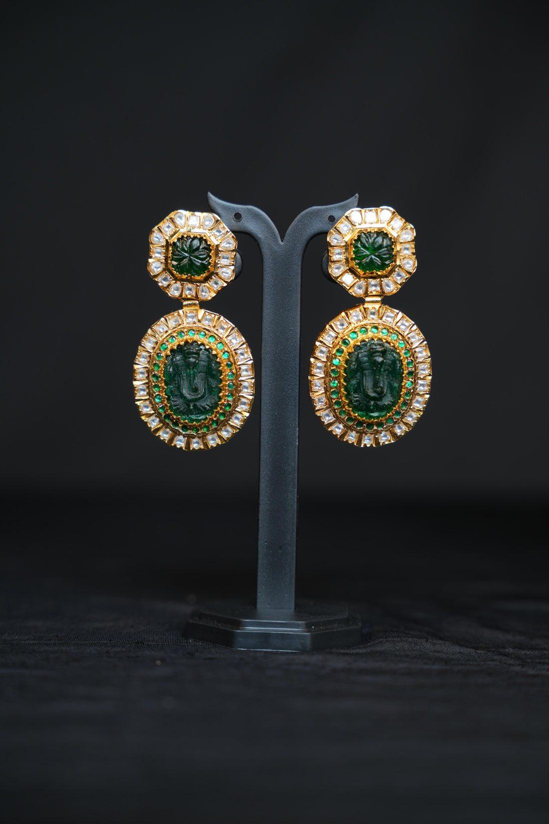 Royal Emerald Earrings