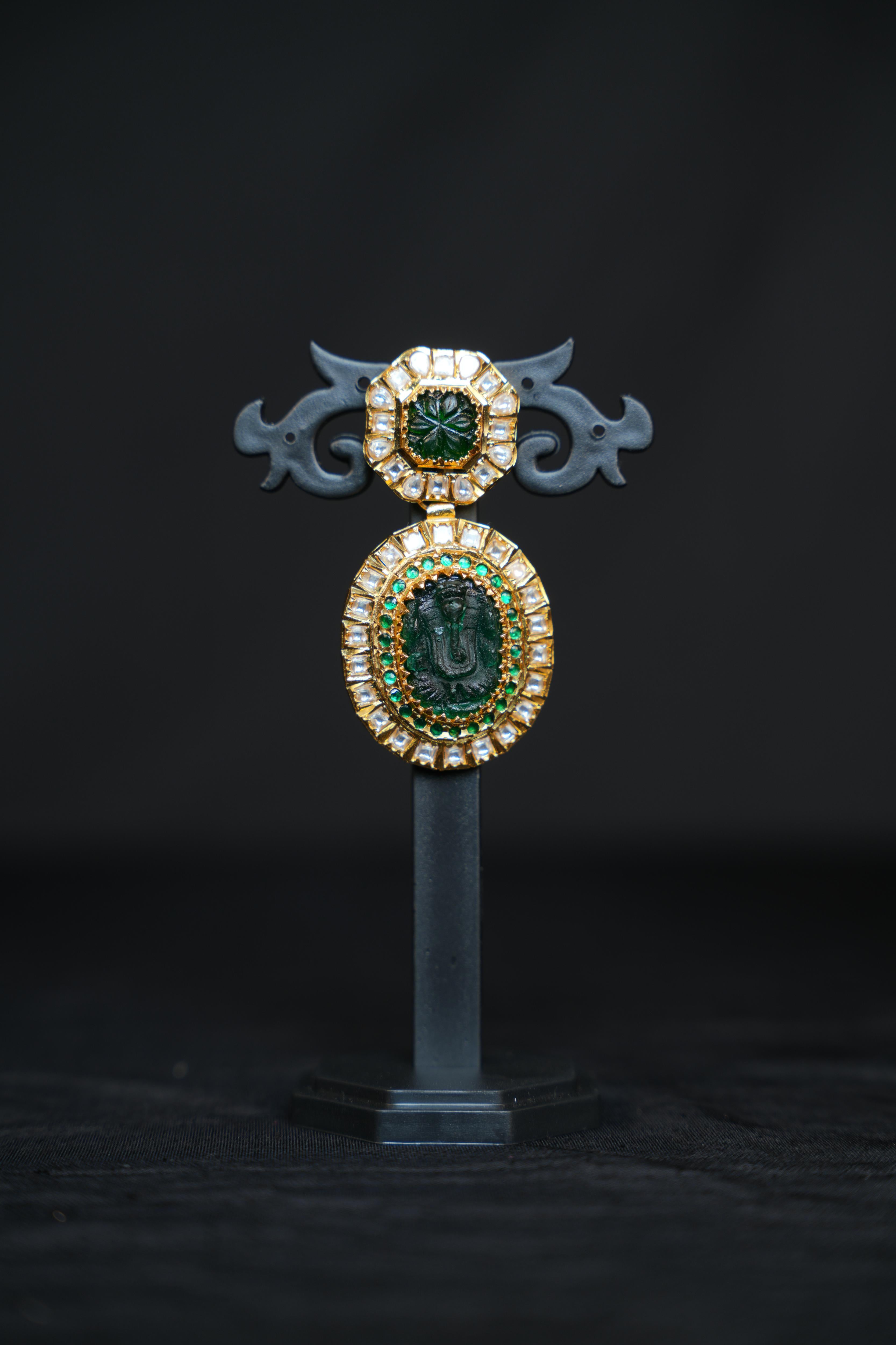 Royal Emerald Earrings