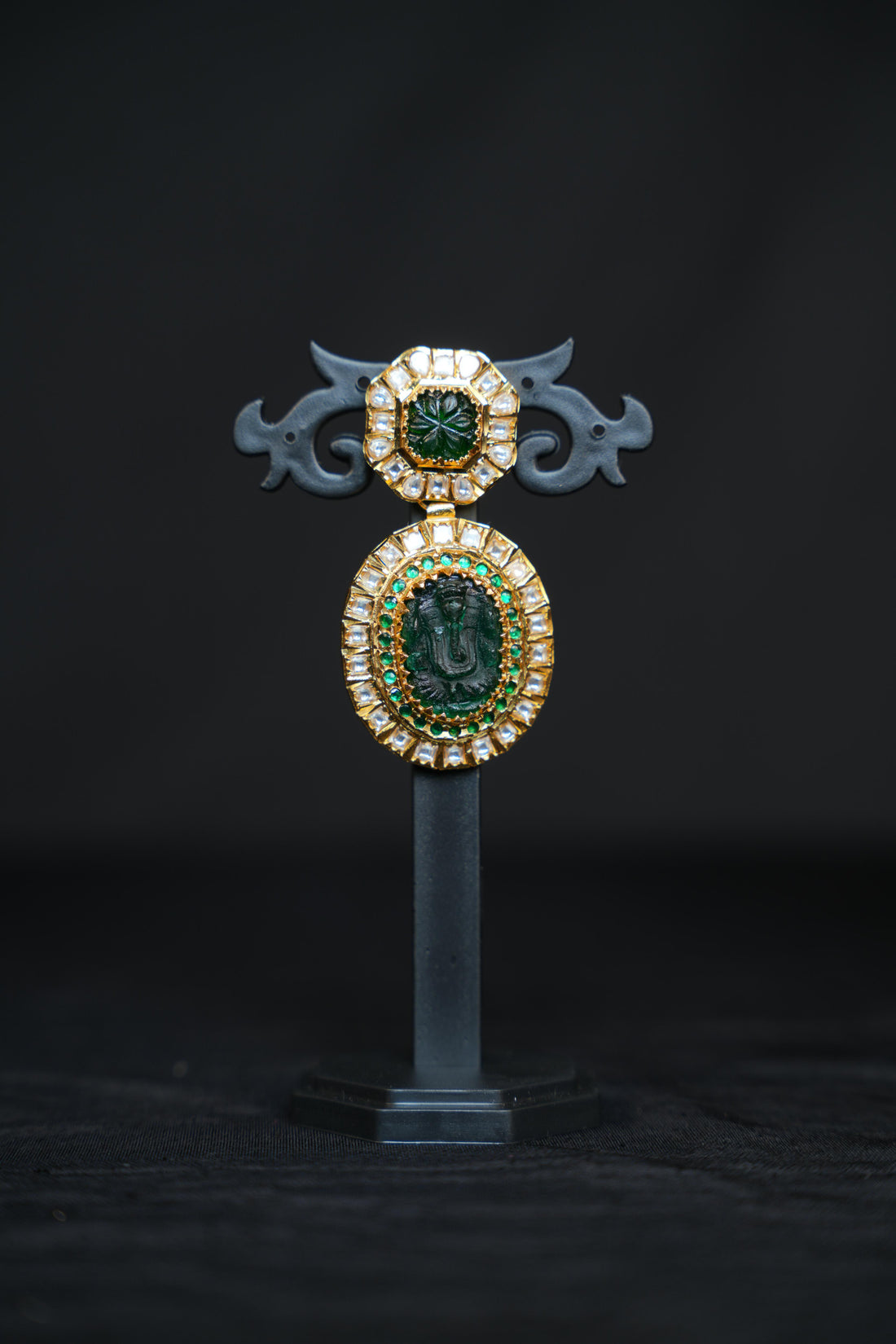Royal Emerald Earrings