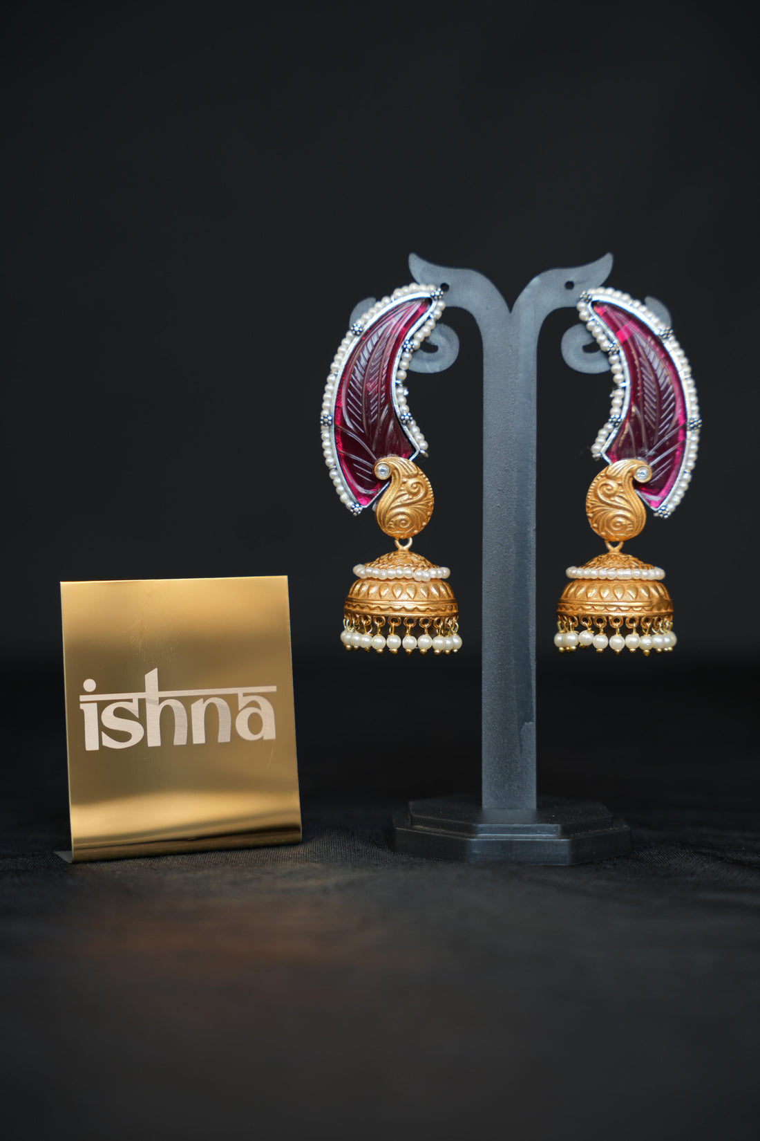 Hamsa Pankh Jhumkas
