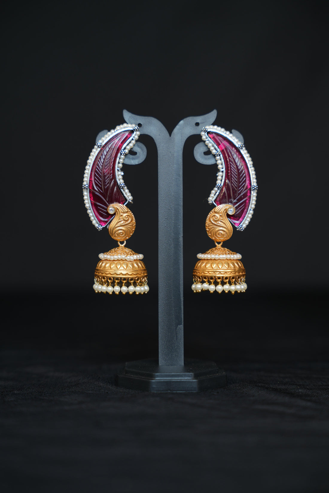 Hamsa Pankh Jhumkas