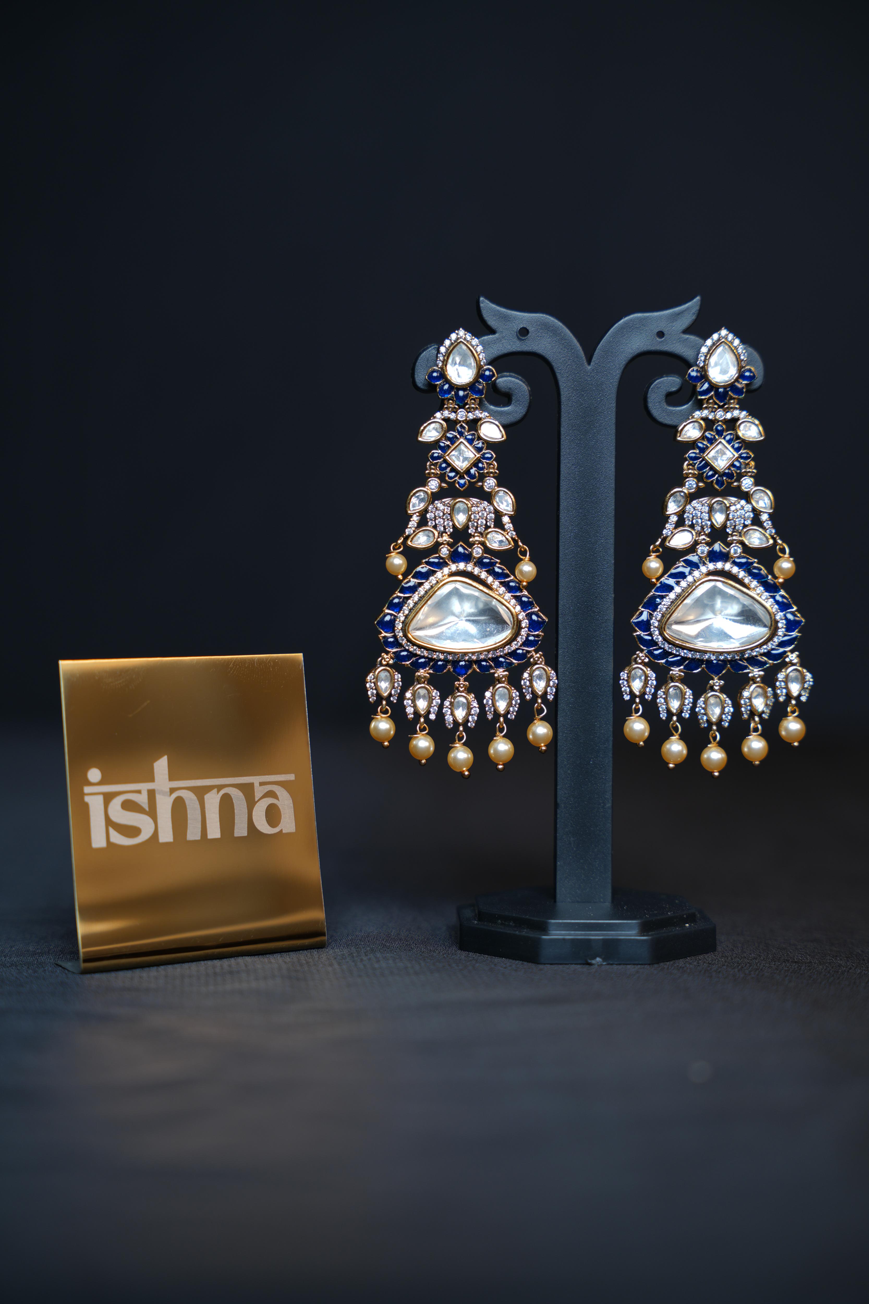 Royal Kundan Heritage Earrings