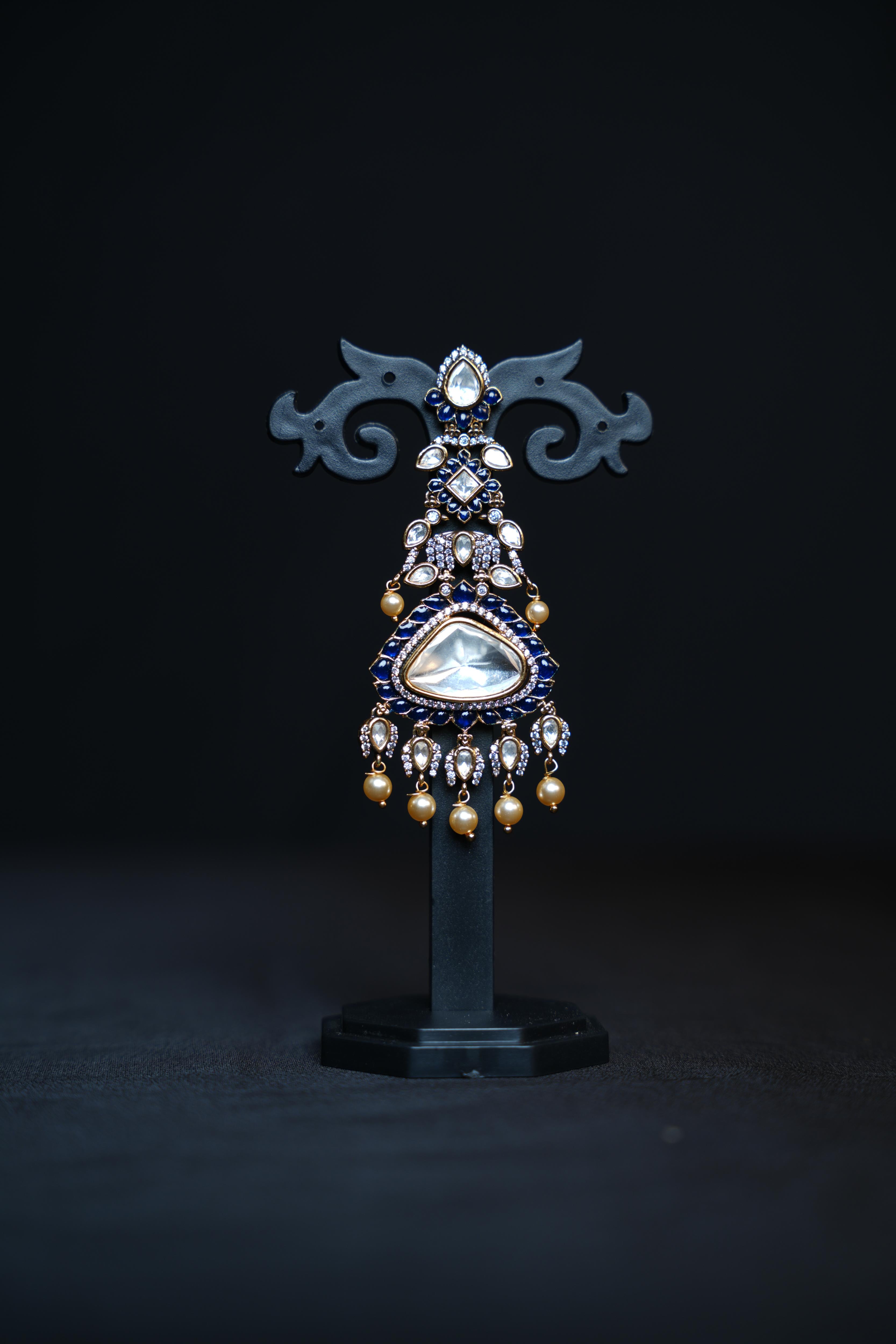 Royal Kundan Heritage Earrings