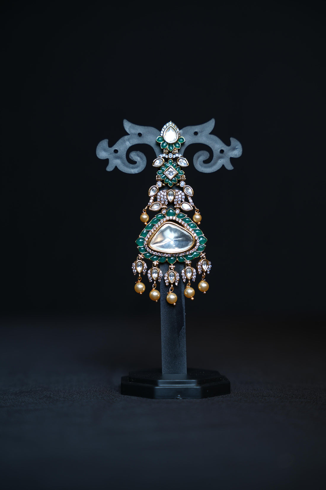 Royal Kundan Heritage Earrings