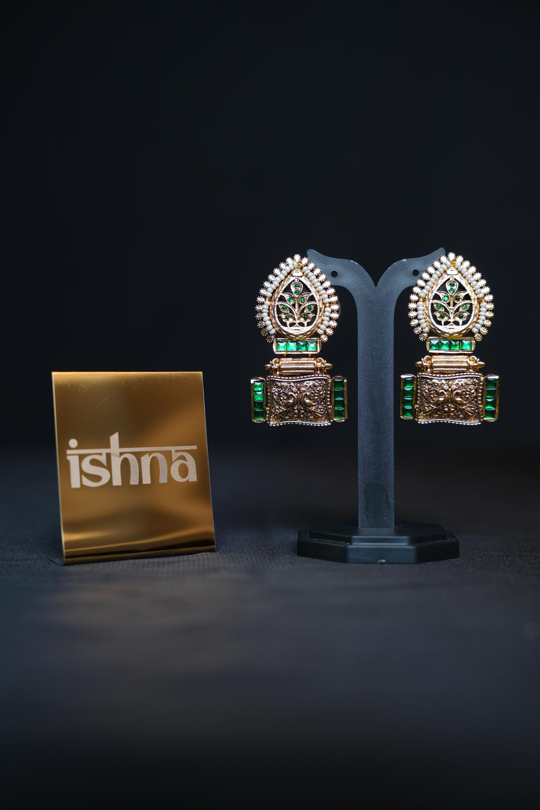 Royal Temple Box Earrings