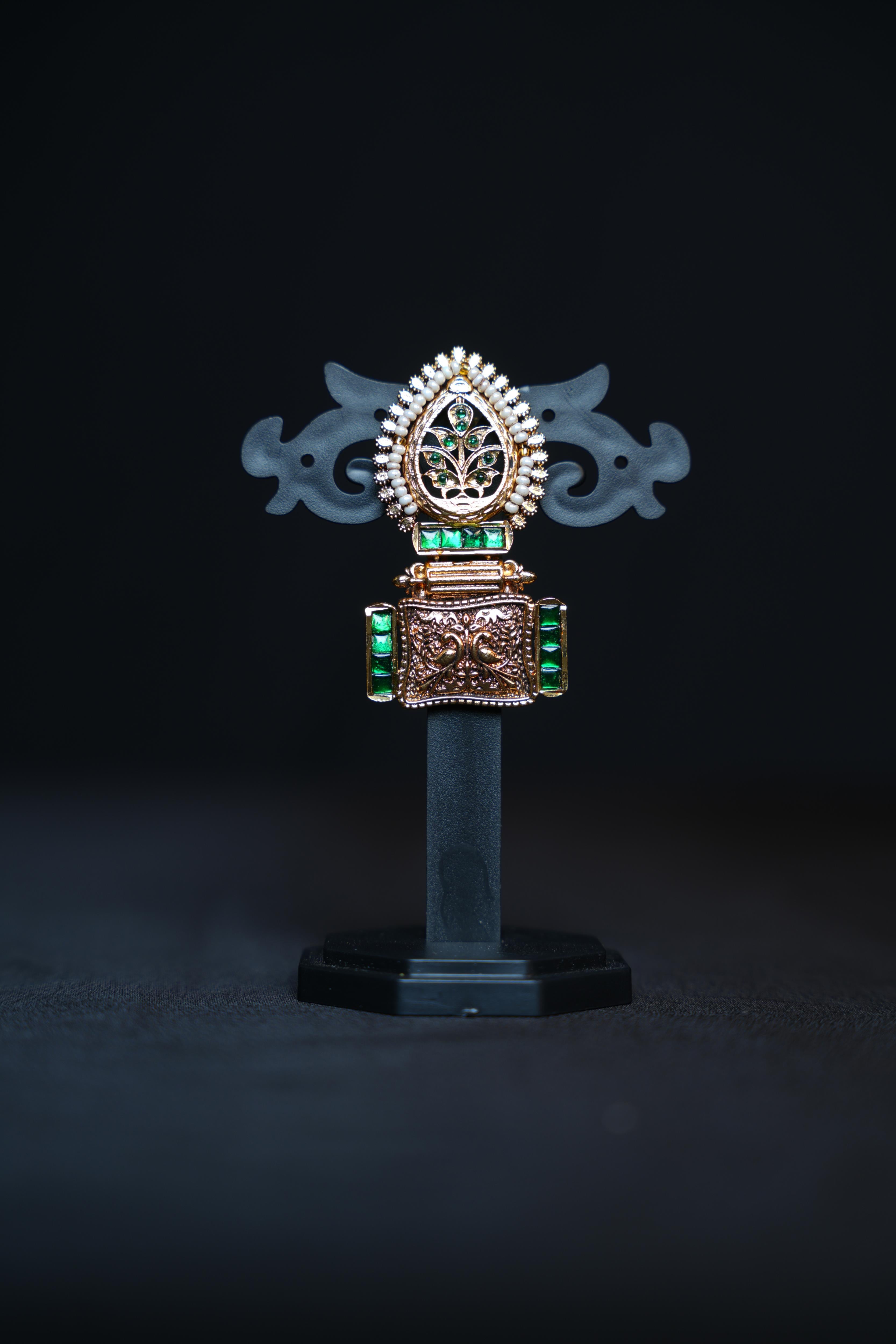 Royal Temple Box Earrings