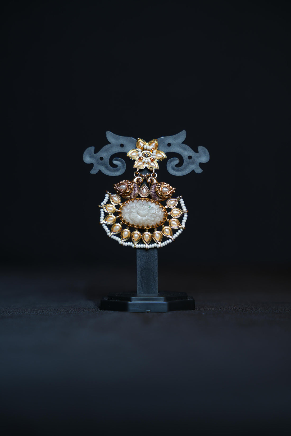 ISHNA Ivory Chandbalis  Earrings