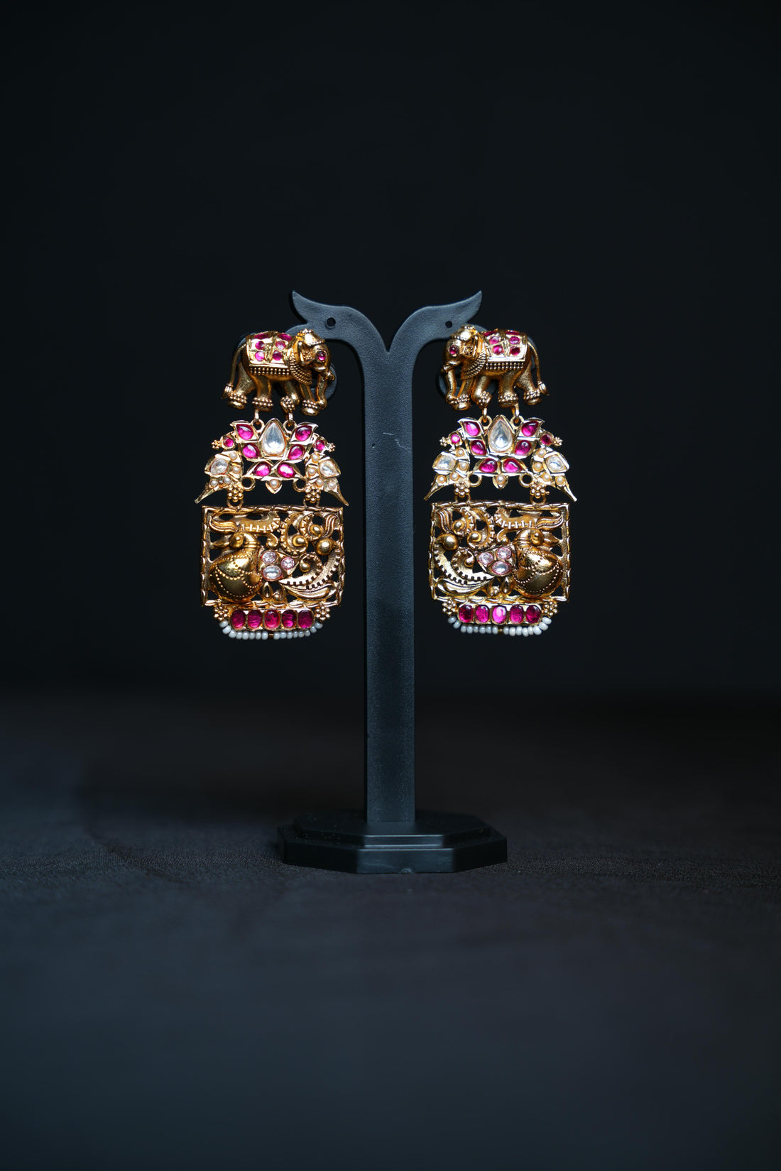 Grand Gaja Heritage Earrings