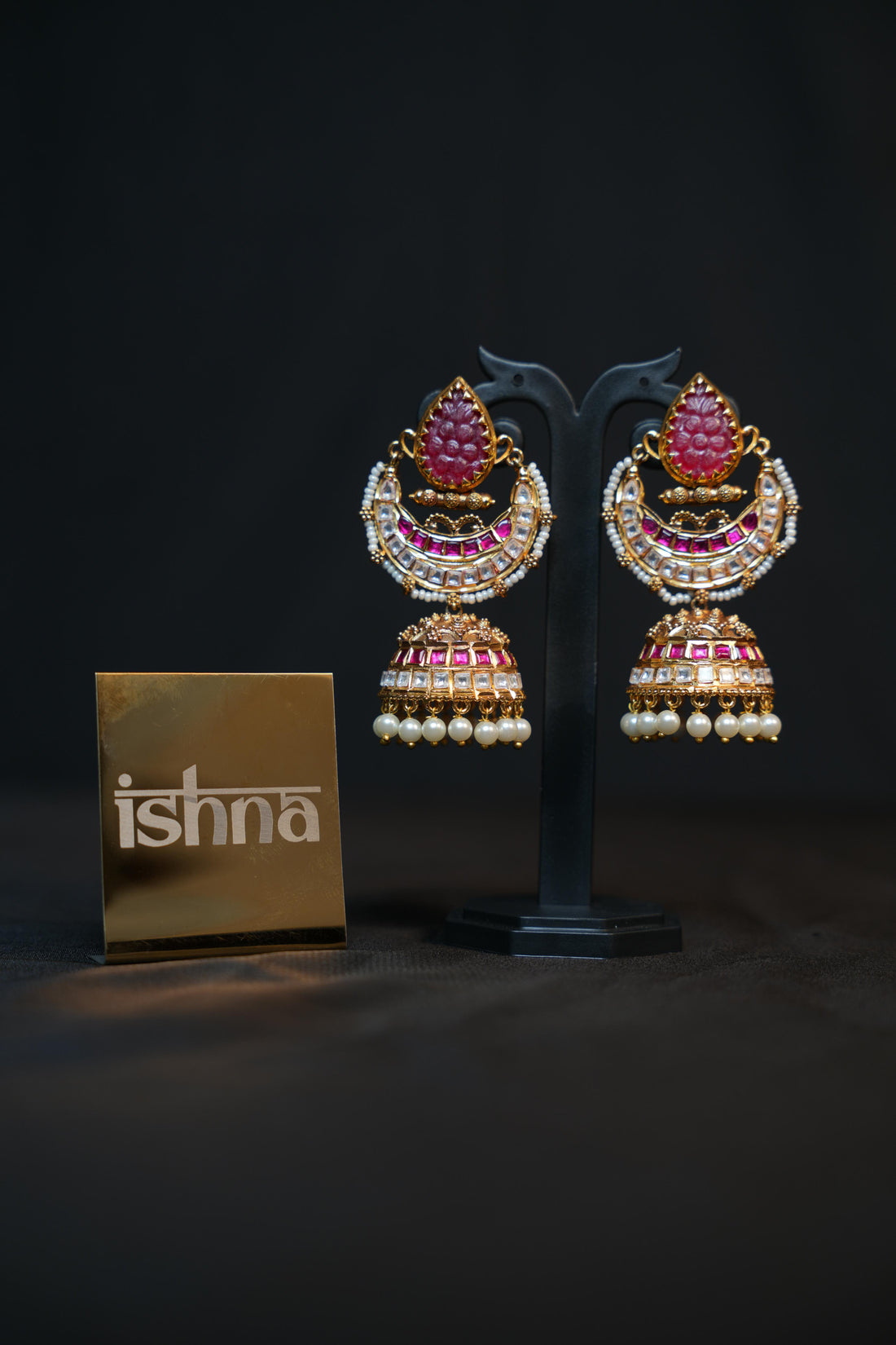 Design Noor Mahal Jhumkas