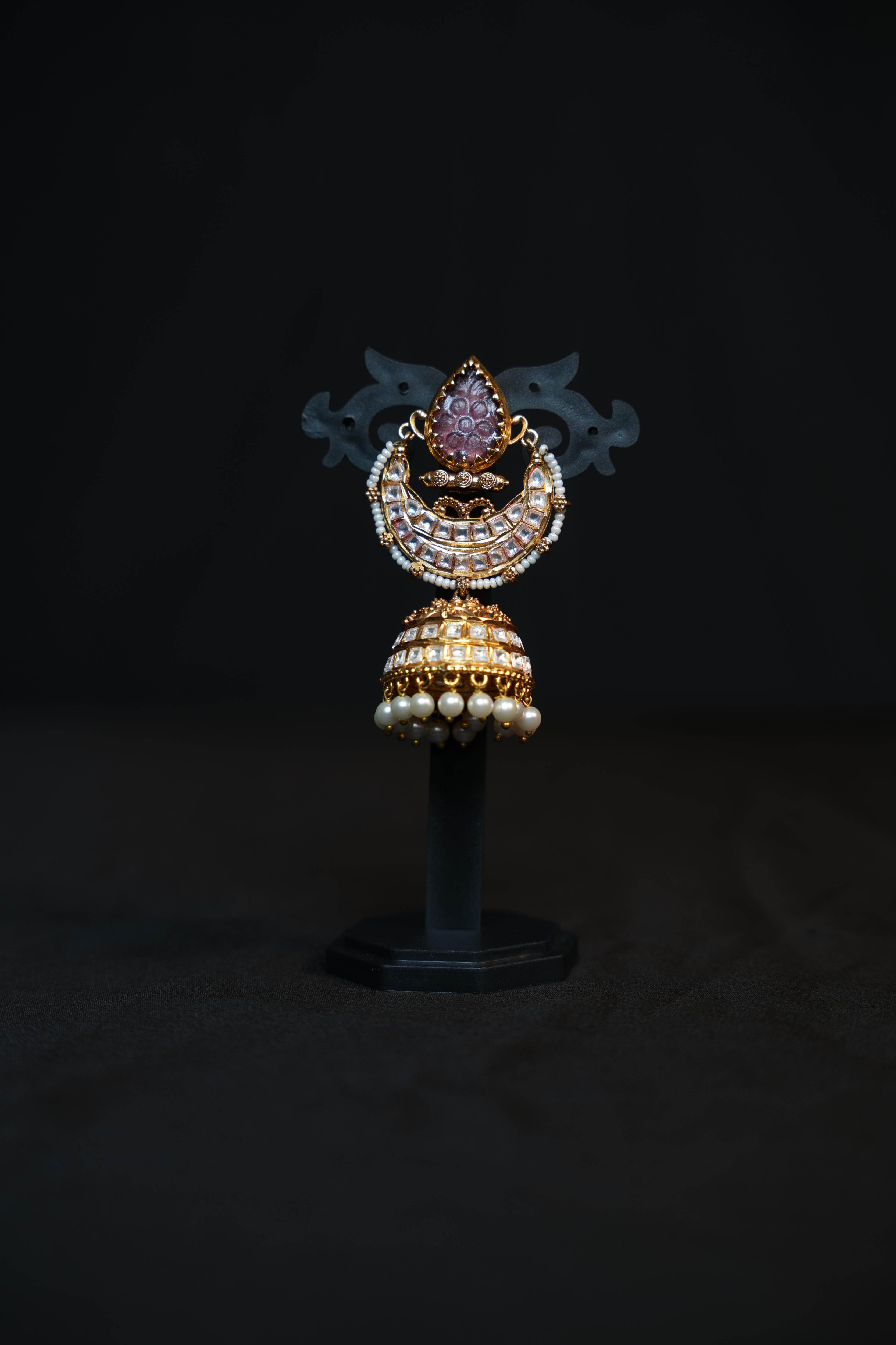 Design Noor Mahal Jhumkas