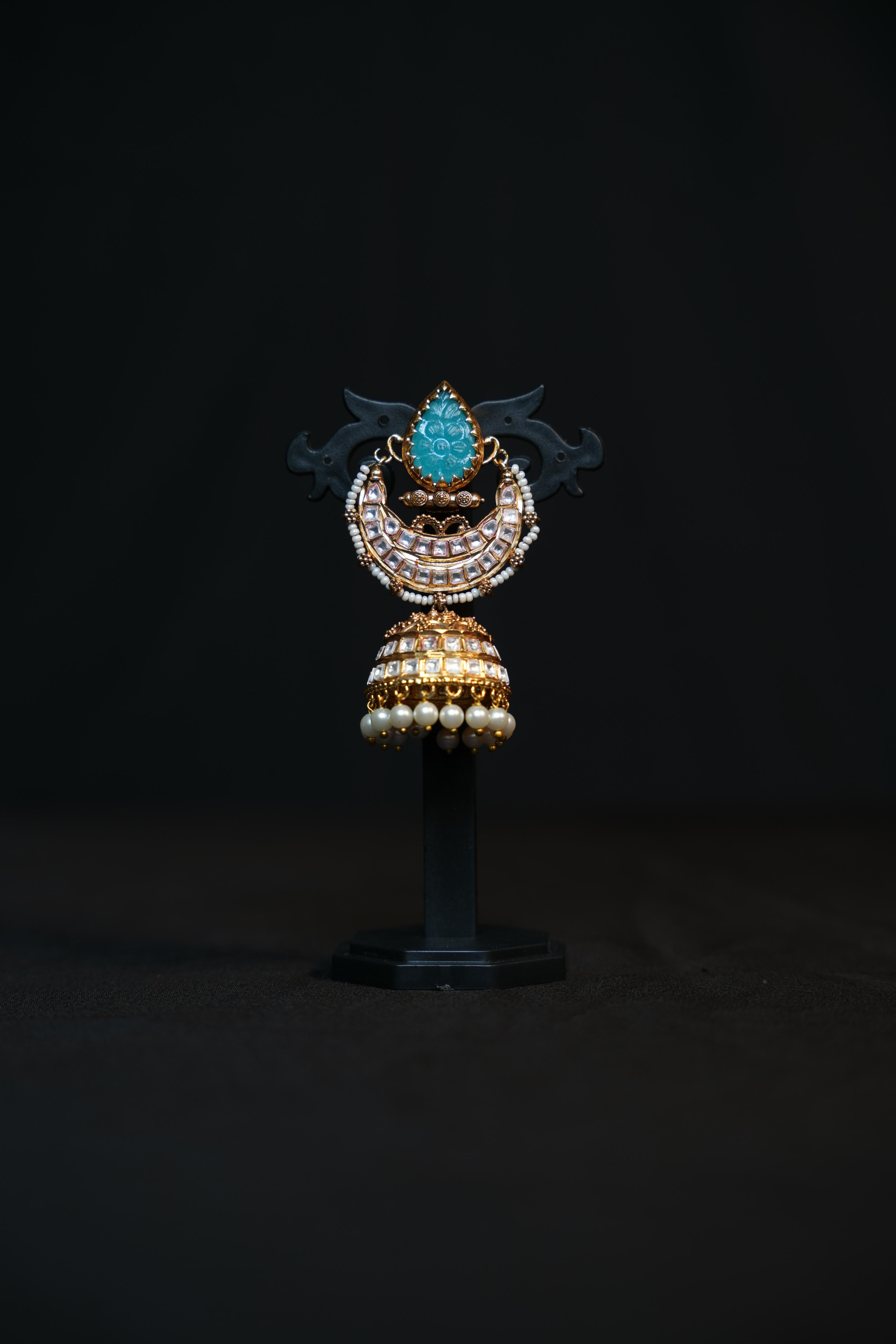 Design Noor Mahal Jhumkas
