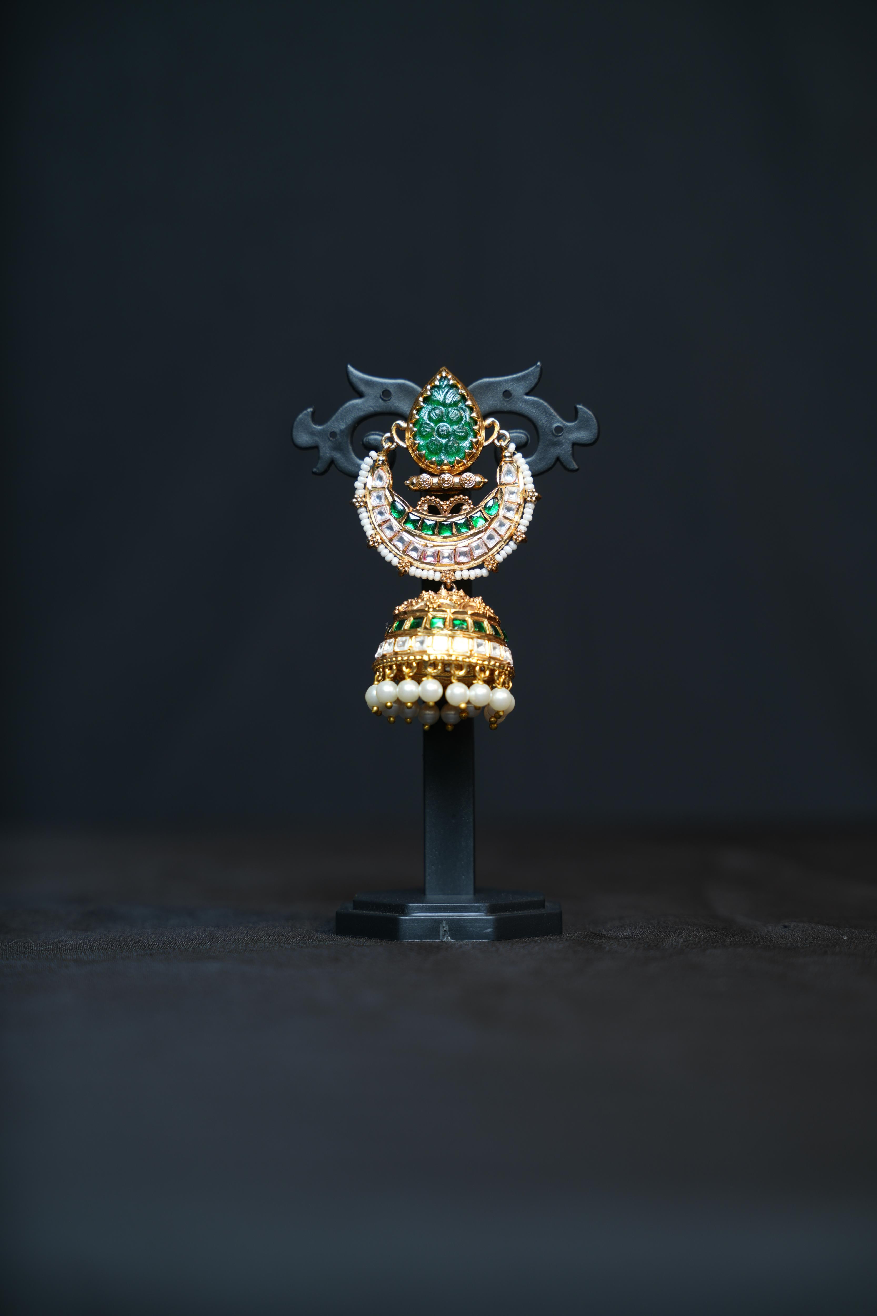 Design Noor Mahal Jhumkas