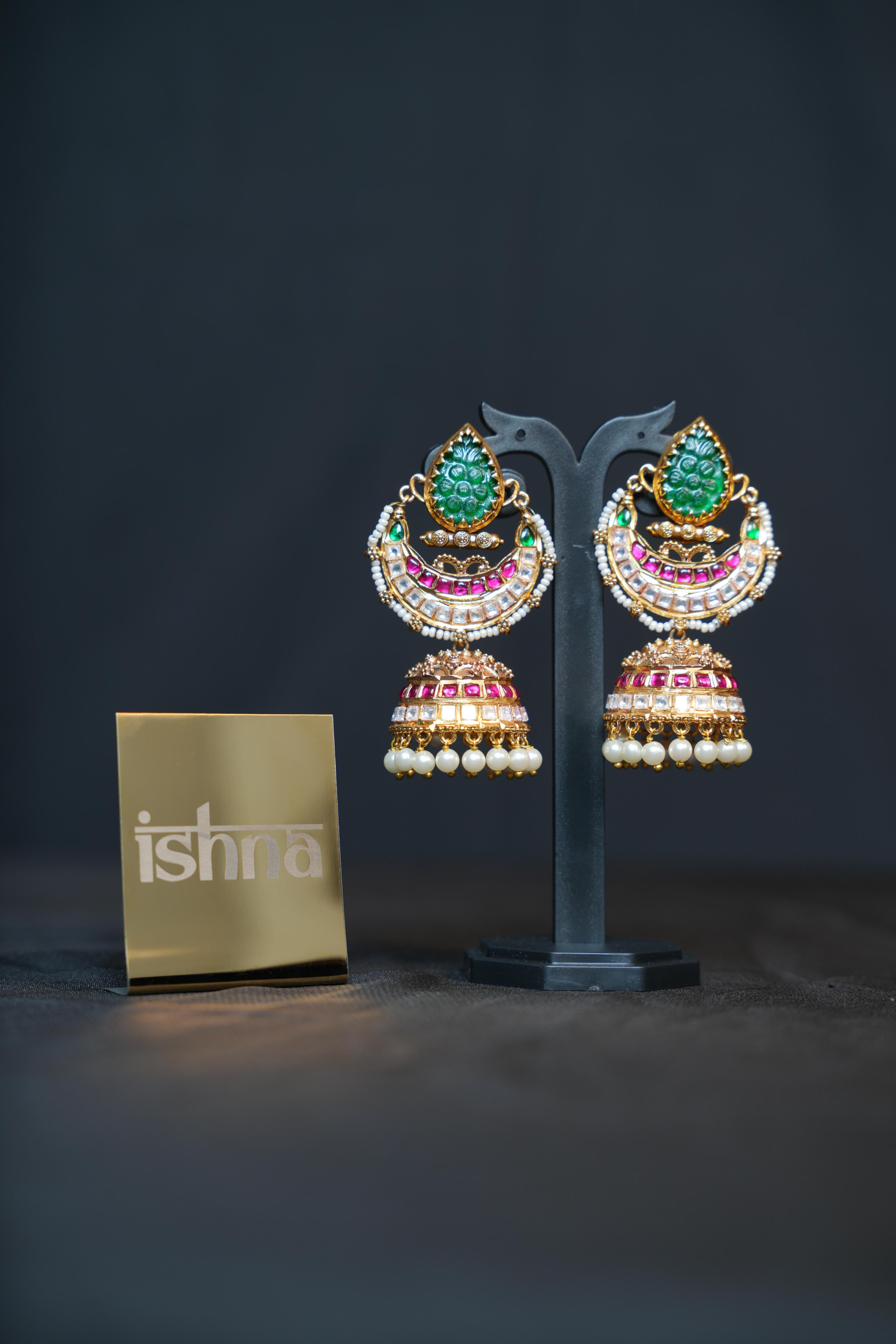Design Noor Mahal Jhumkas