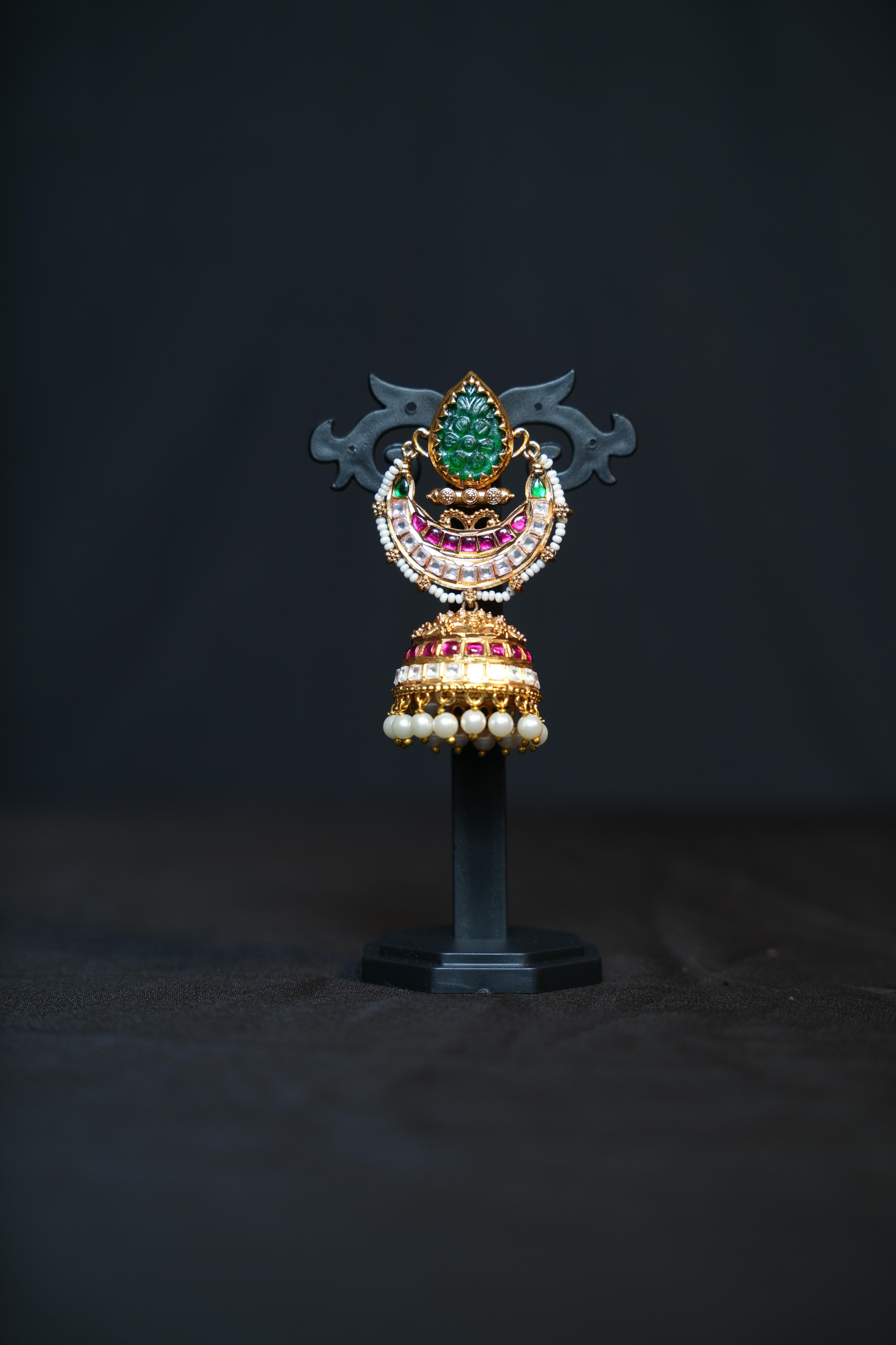 Design Noor Mahal Jhumkas