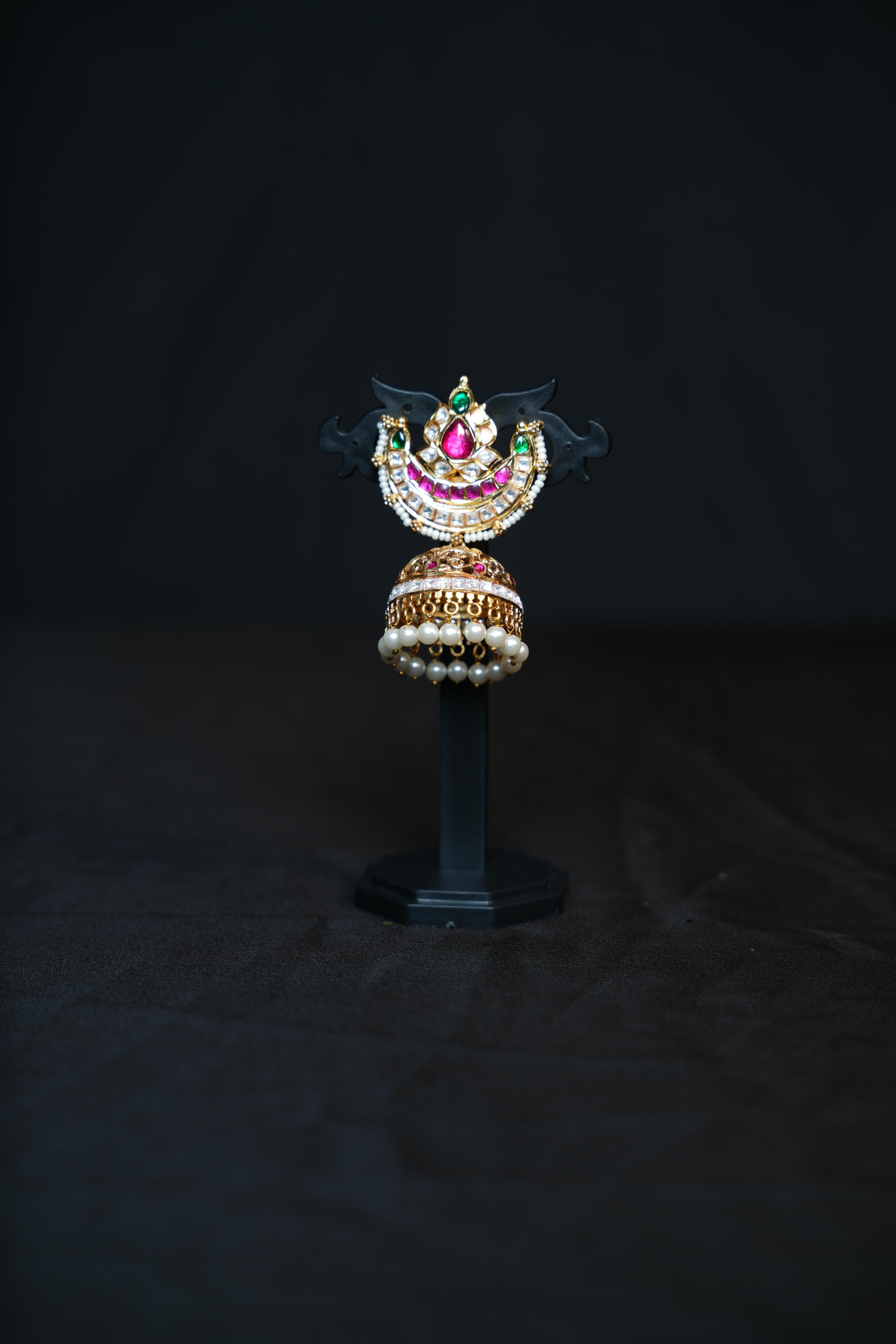 Design Noor Mahal Jhumkas