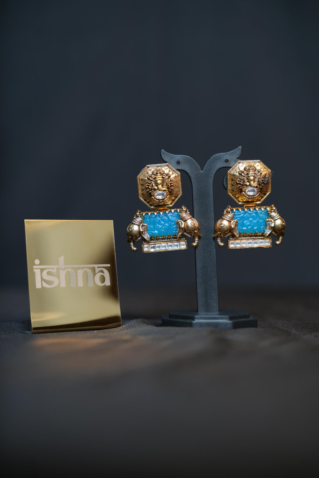 Gajraaj kundan Earrings