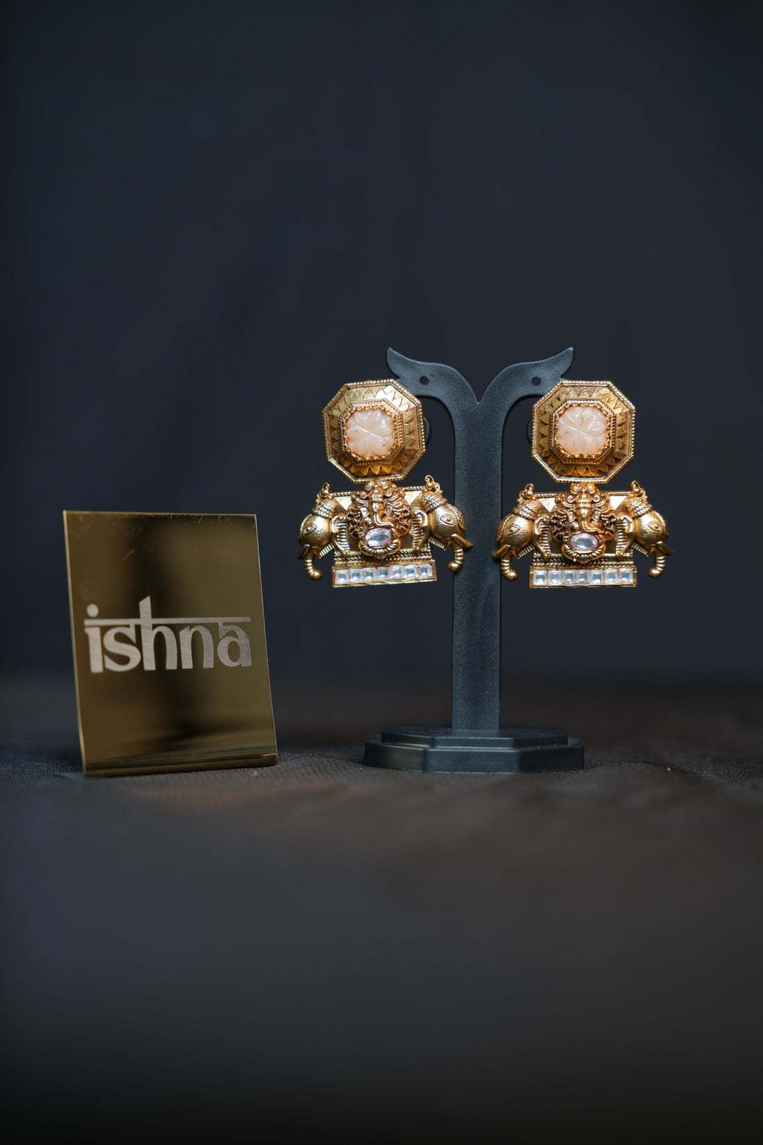 Gajraaj kundan Earrings