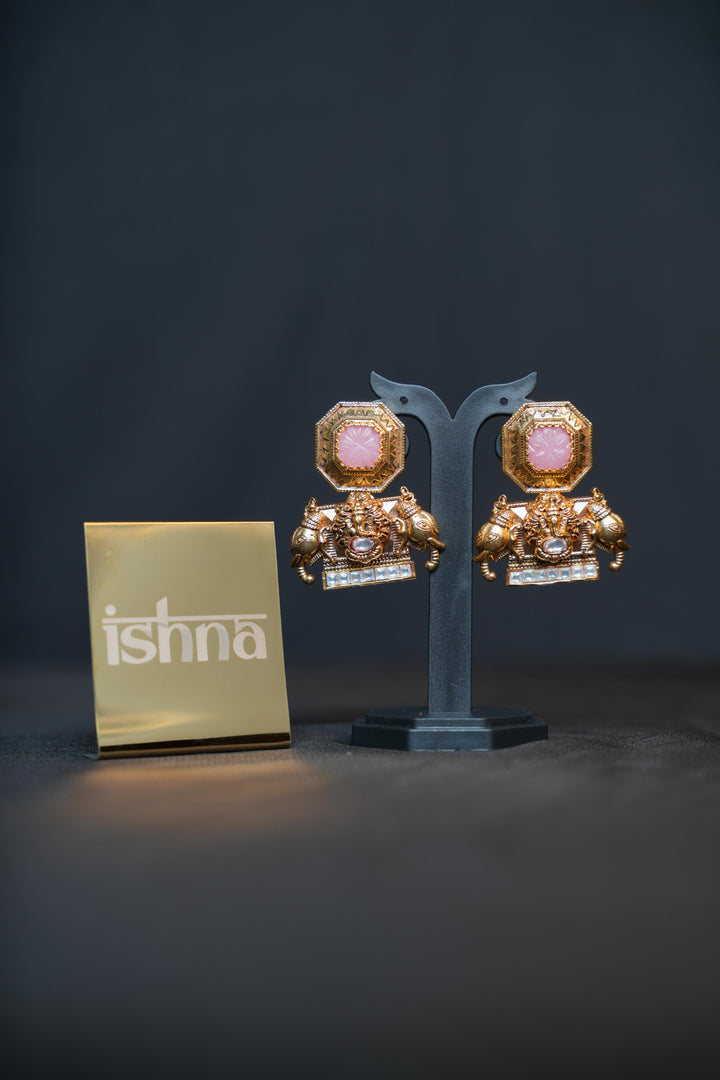 Gajraaj kundan Earrings