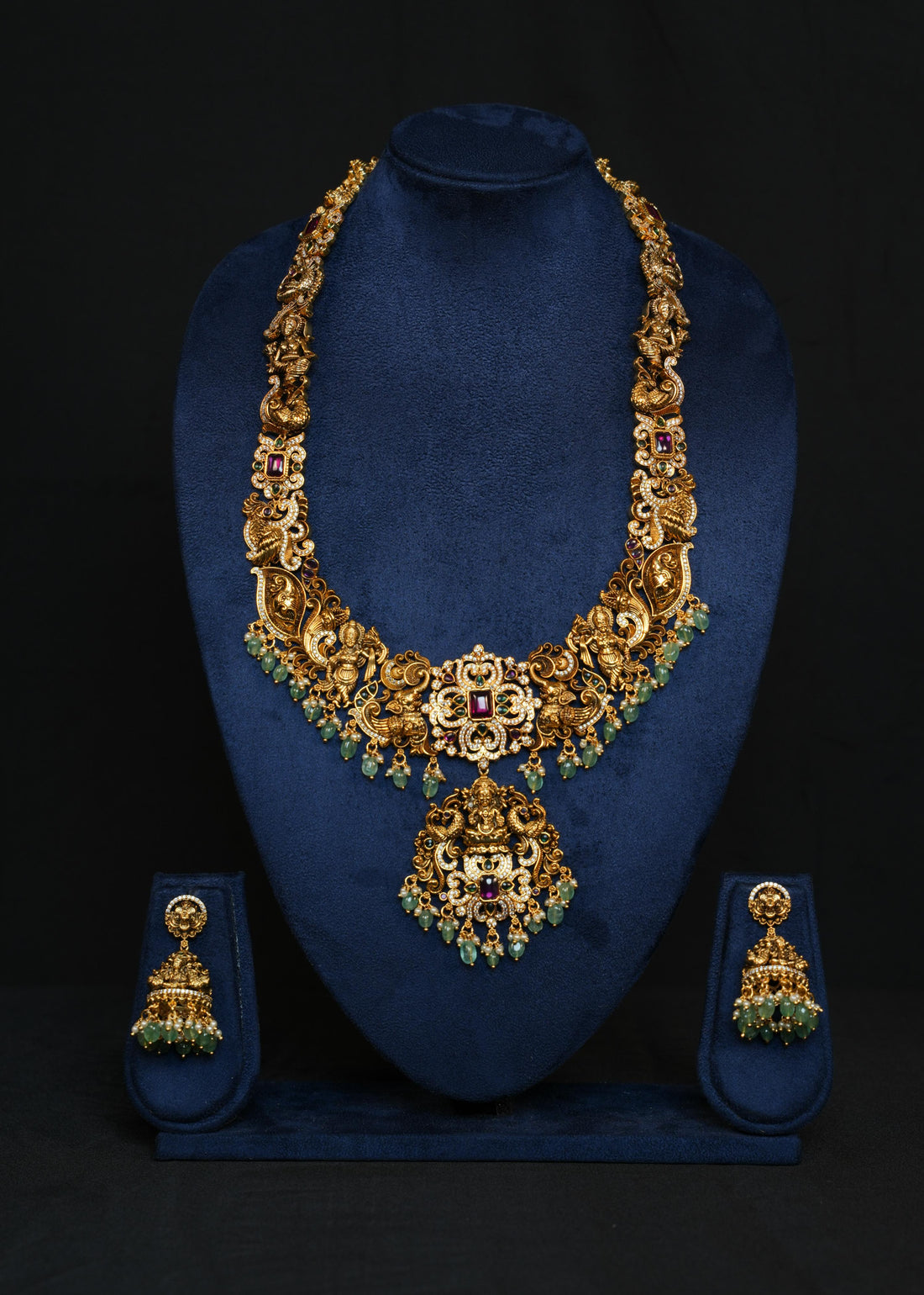 Antique Lakshmi Amrutha Haaram Set