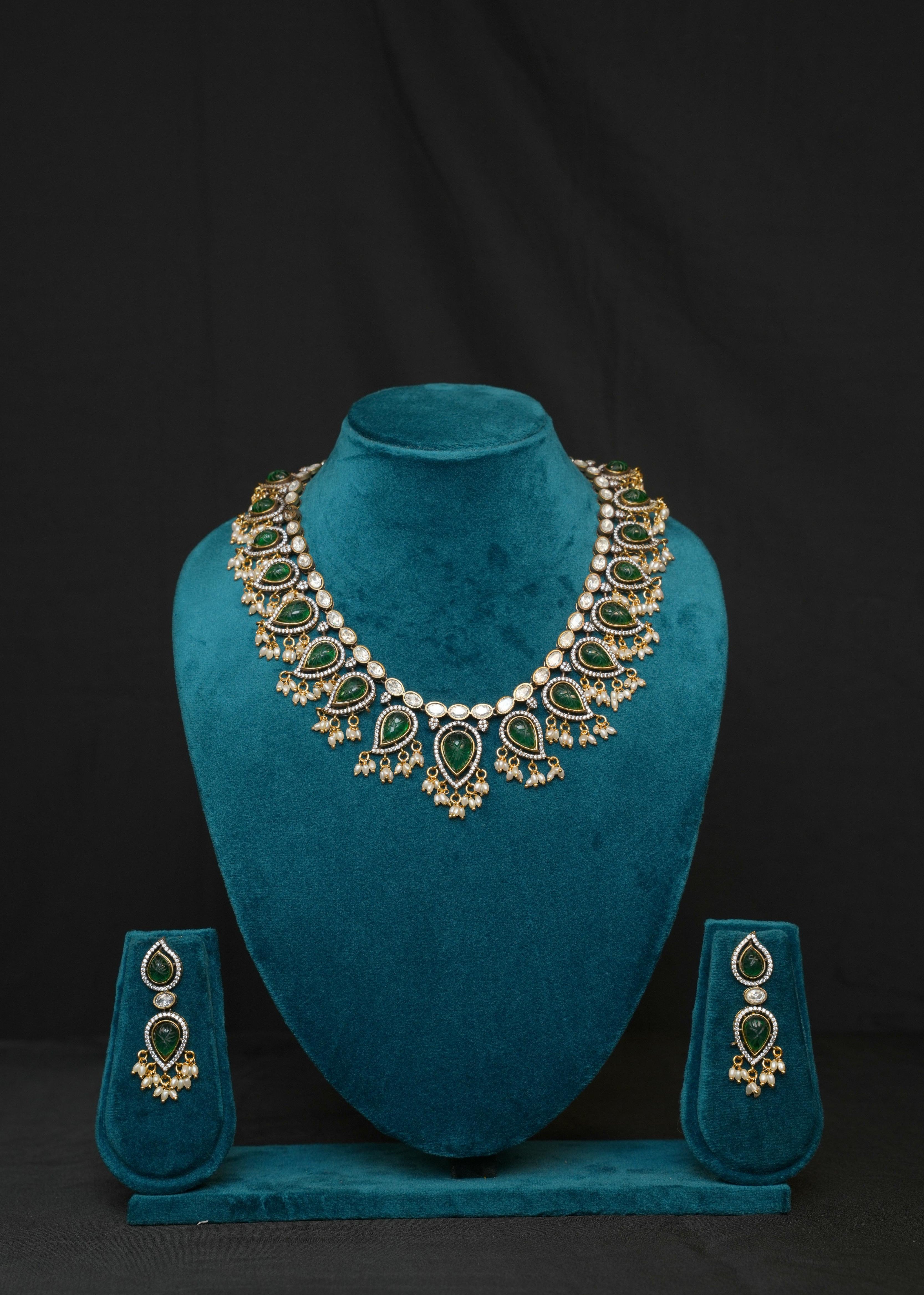 Floral Kundan Neckset