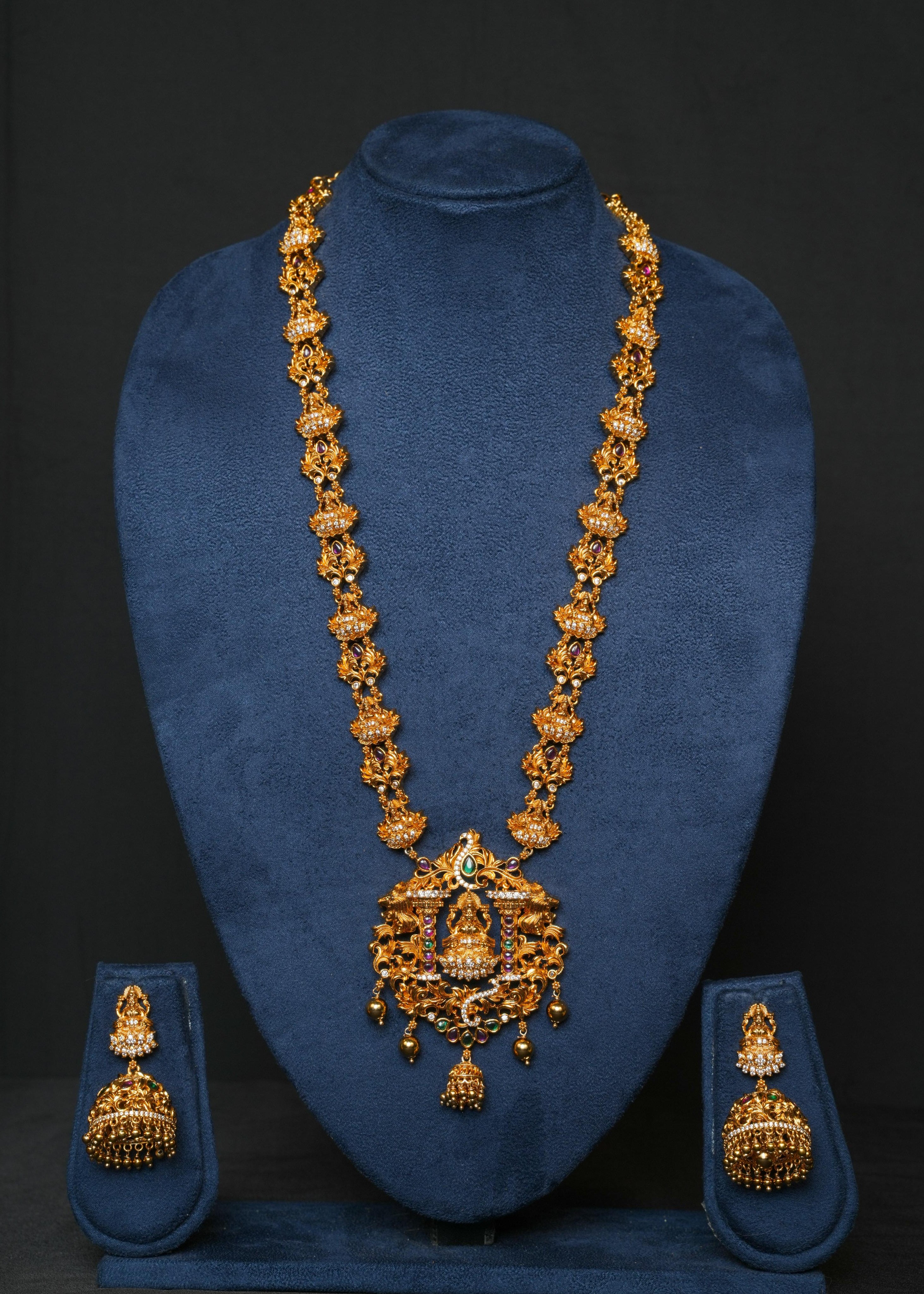 Golden Anupama Mala Haaram Set
