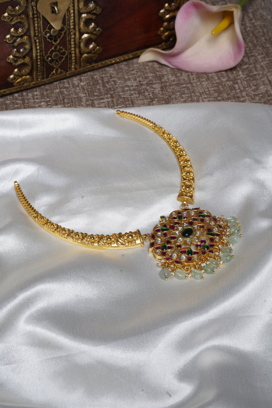 Padmavalli Heritage Pendant Choker
