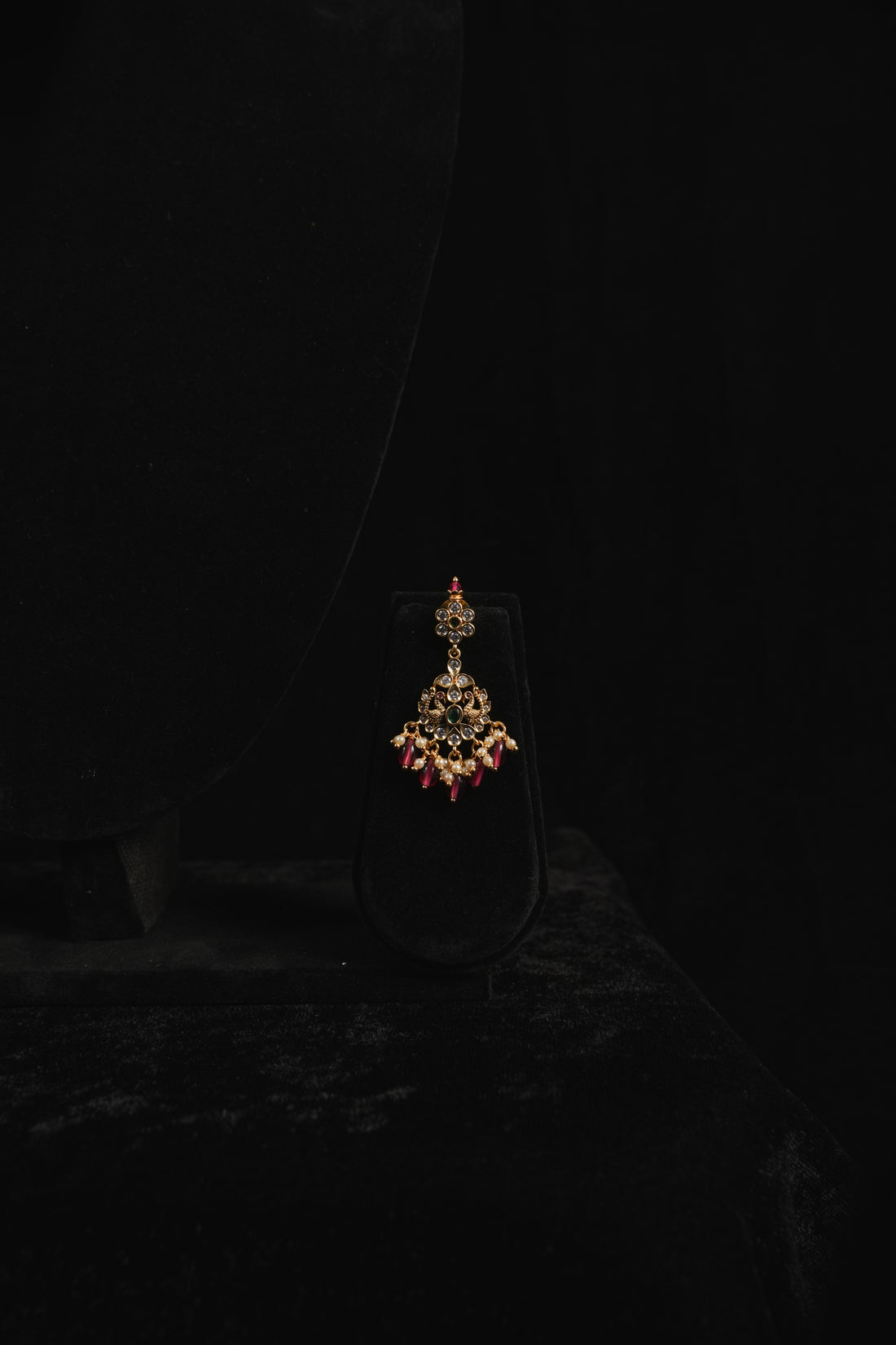 Golden Tejam Ruby Kanthi Nacklace