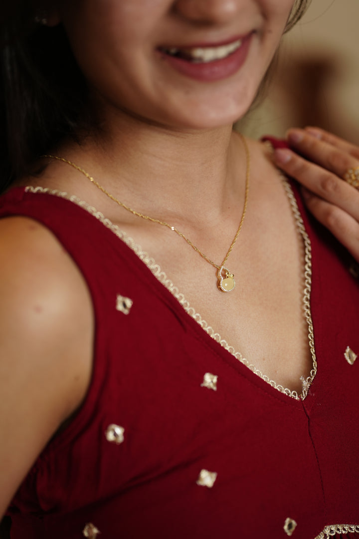 92.5 sliver Ishna Meera Classic Pendant Chain