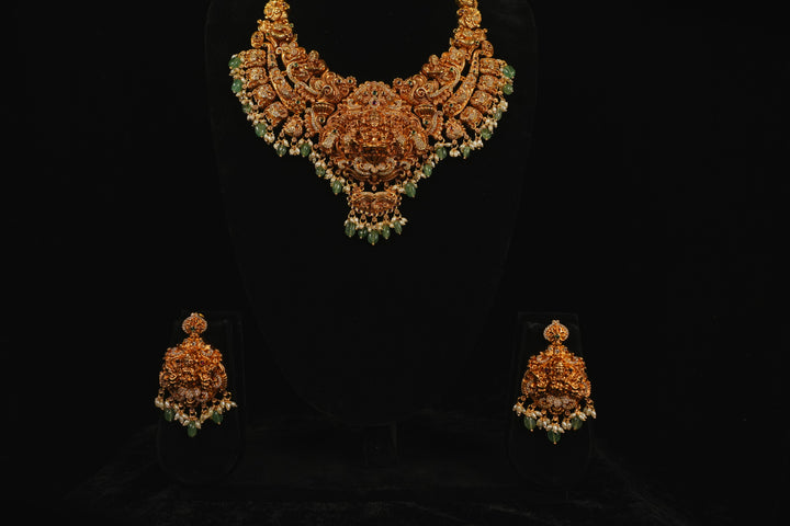Sculpted Swarna Bimba Necklace