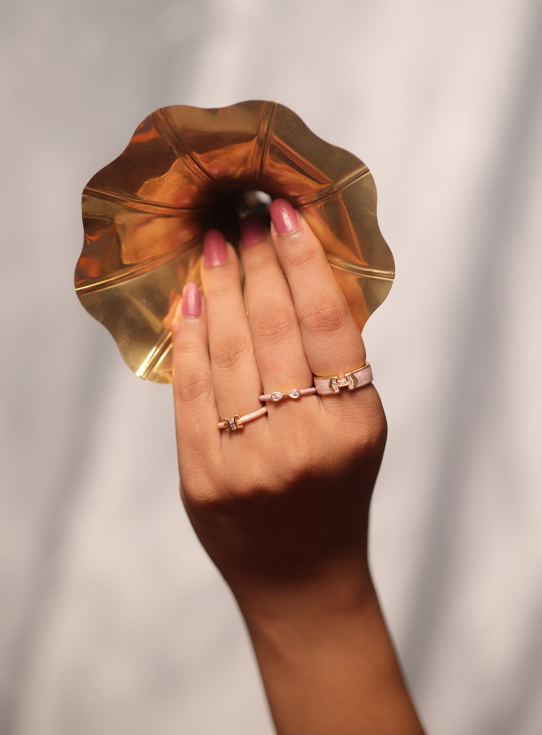 Open Line Accent Ring