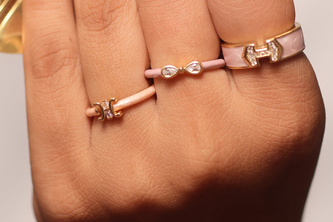 Open Line Accent Ring