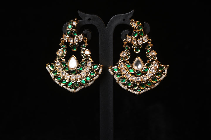 Mughal Design White Pearl Fringe