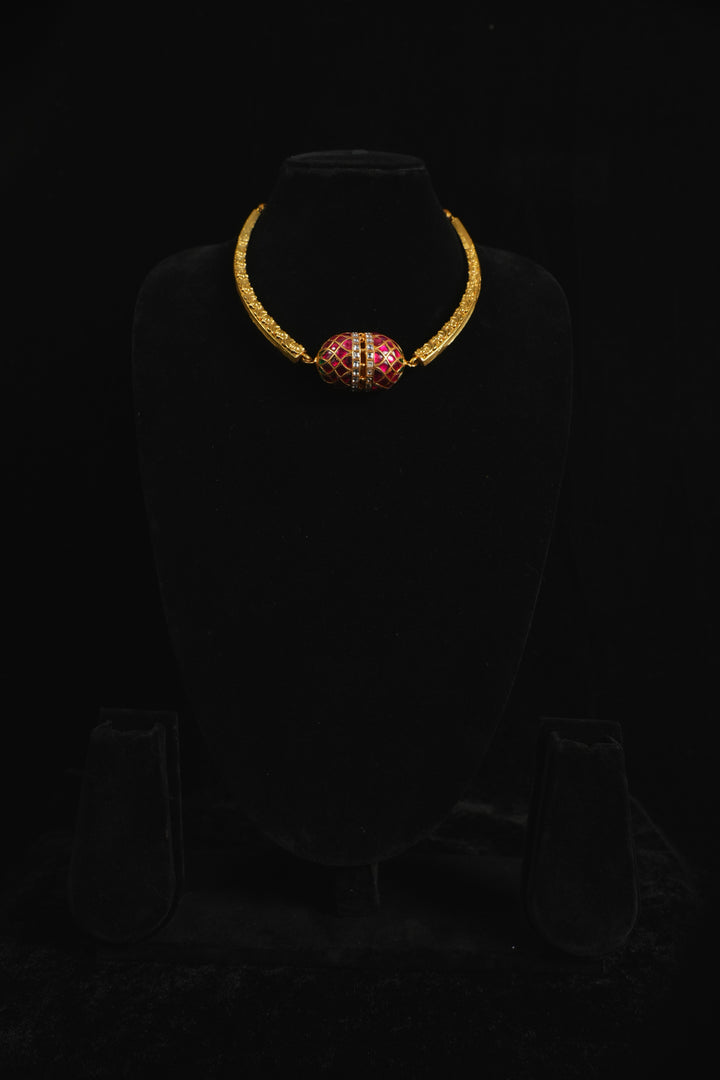 The Regal Ruby Orb Choker
