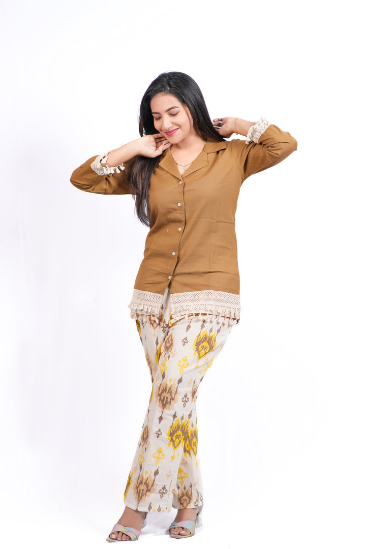 ISHNA Amber Earth Co-ord Set