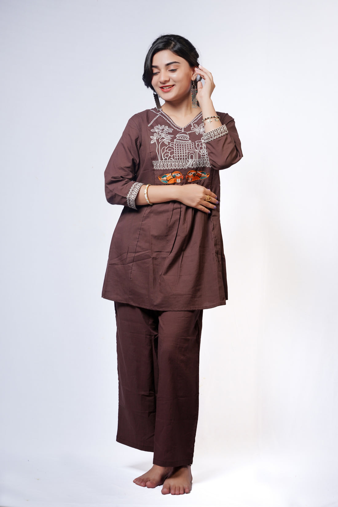 ISHNA Mocha co-ord set