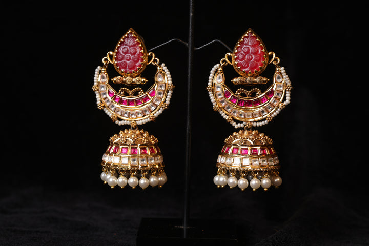 Intricate Design Noor Mahal Drops