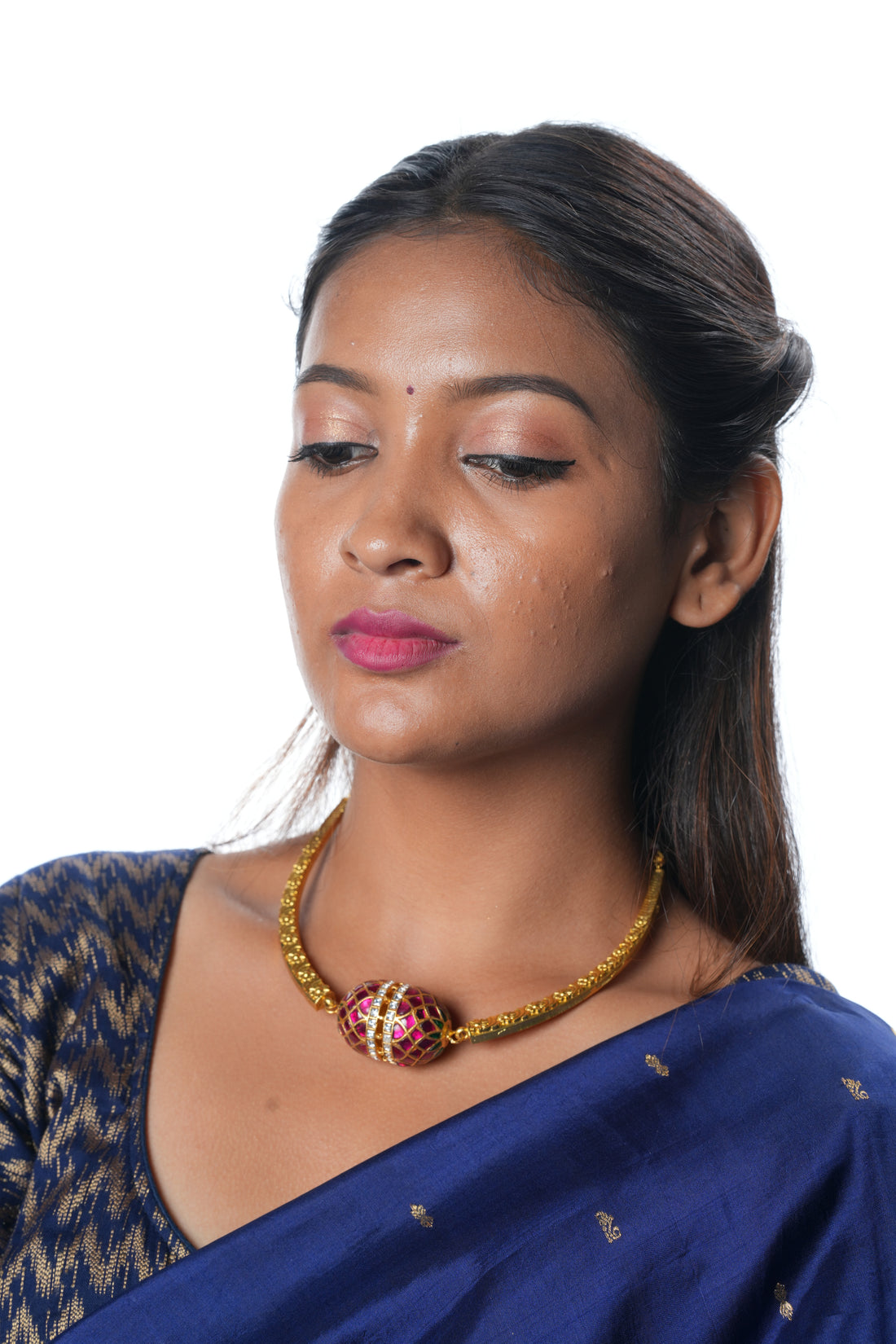 The Regal Ruby Orb Choker